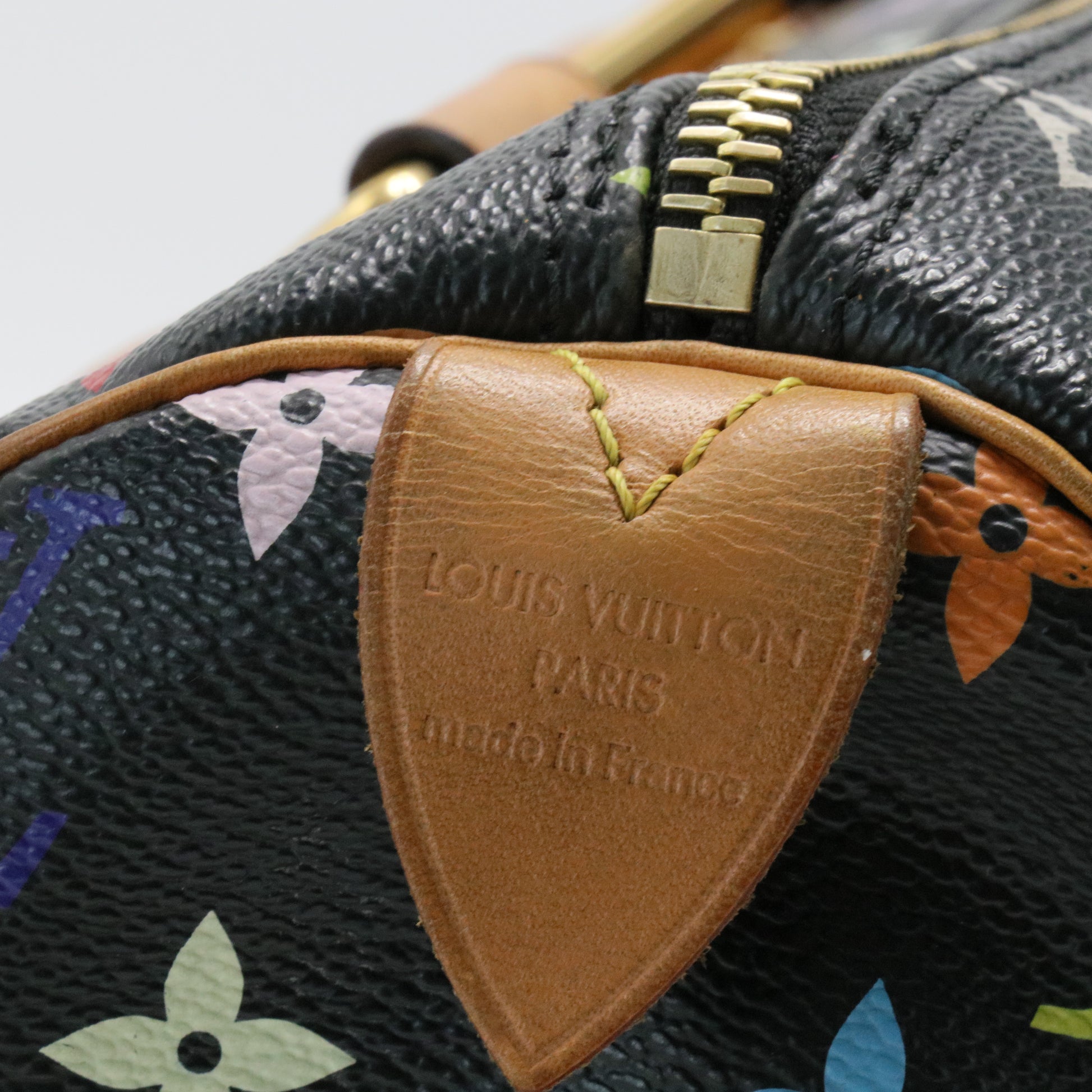 Louis Vuitton  Monogram Multicolor Speedy 30 Black