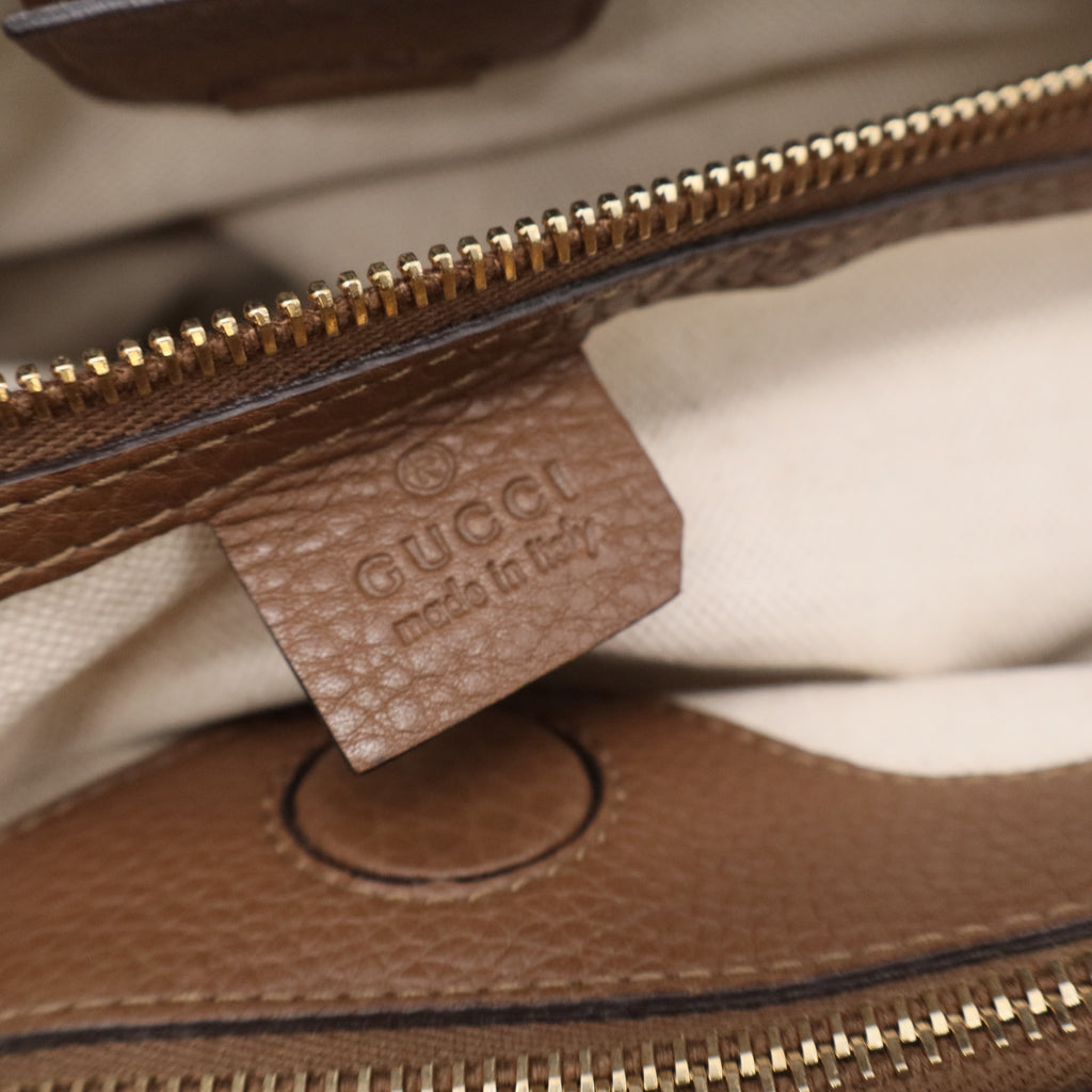 Gucci Bamboo Shopper Tote Leather Large