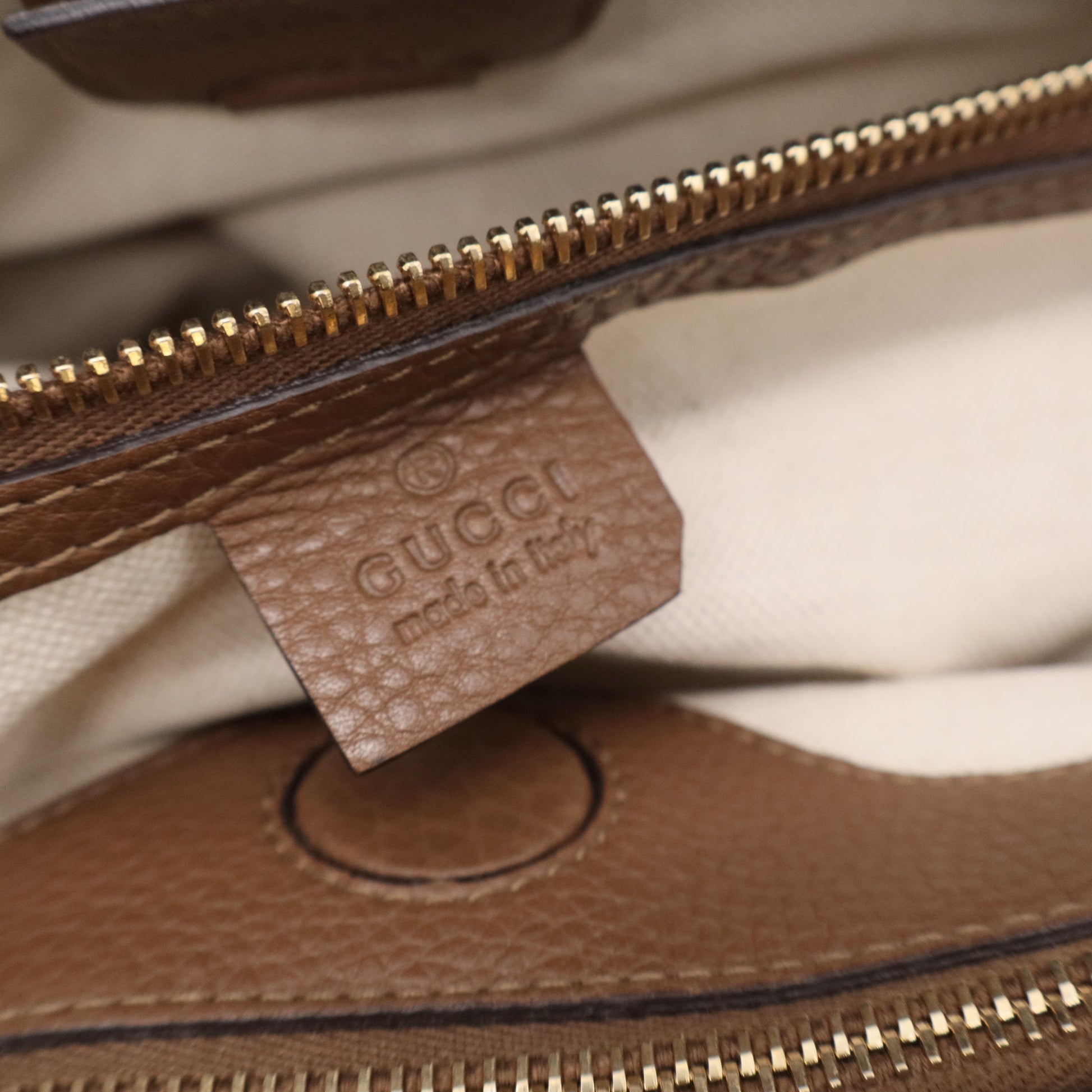 Gucci Bamboo Shopper Tote Leather Large