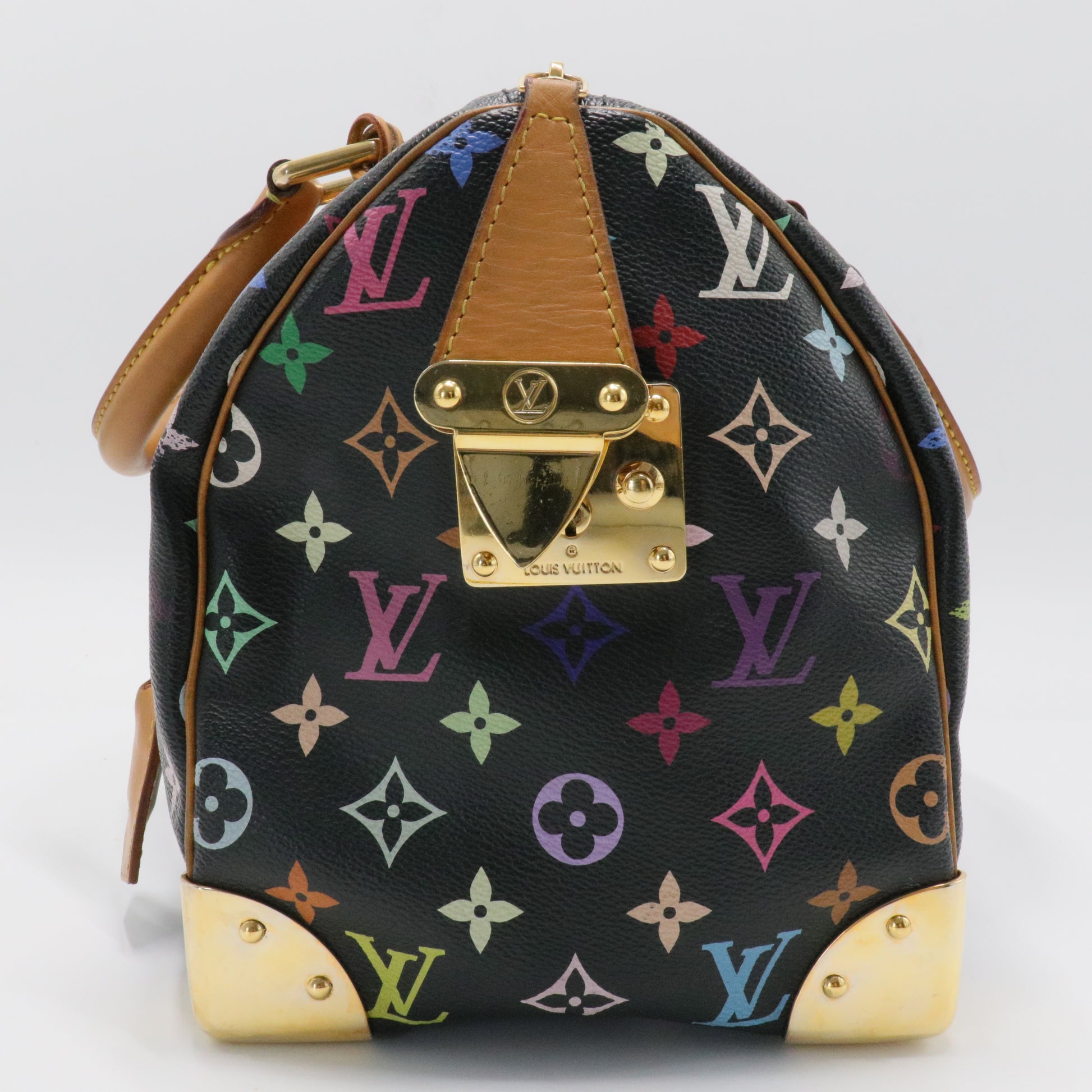 Louis Vuitton  Monogram Multicolor Speedy 30 Black