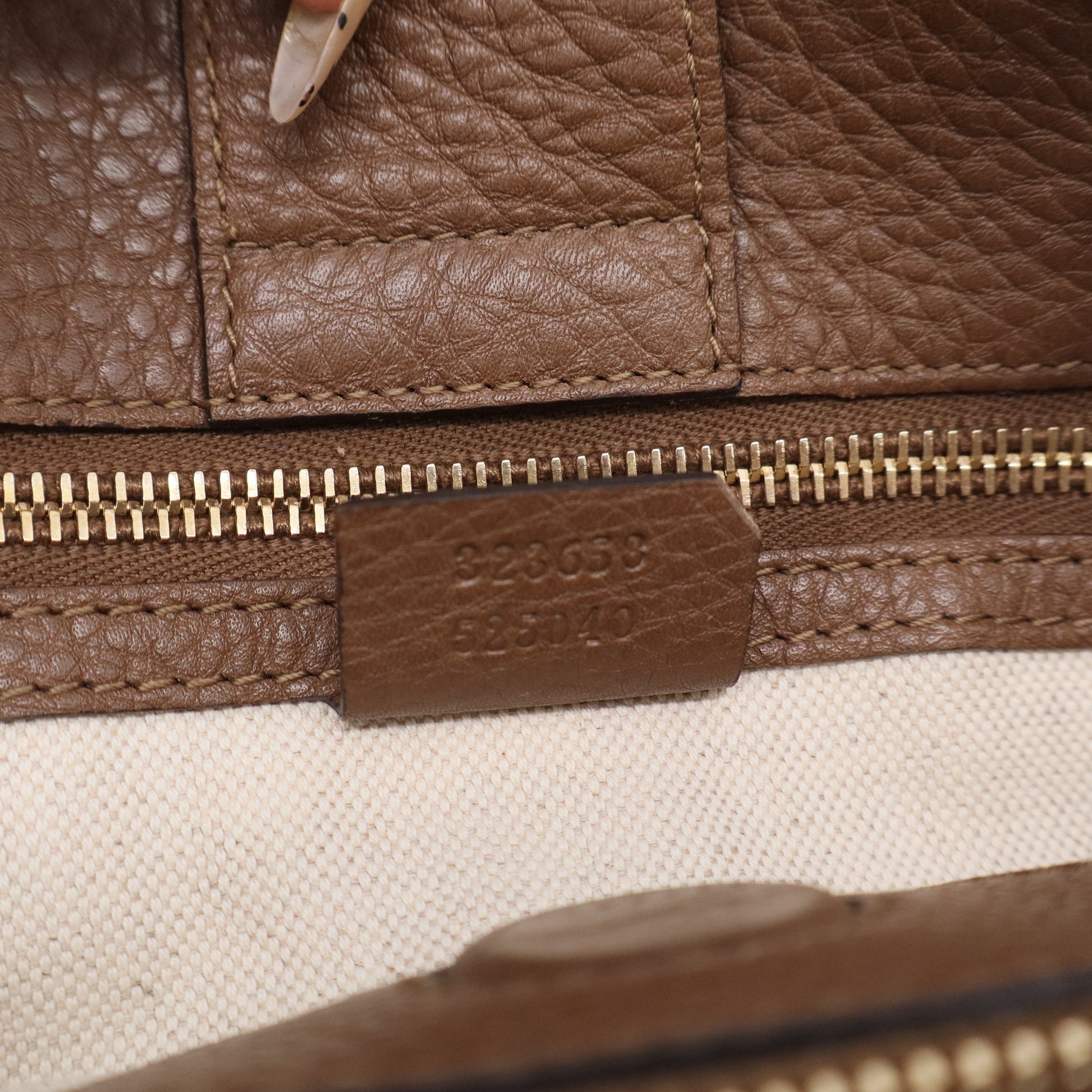 Gucci Bamboo Shopper Tote Leather Large