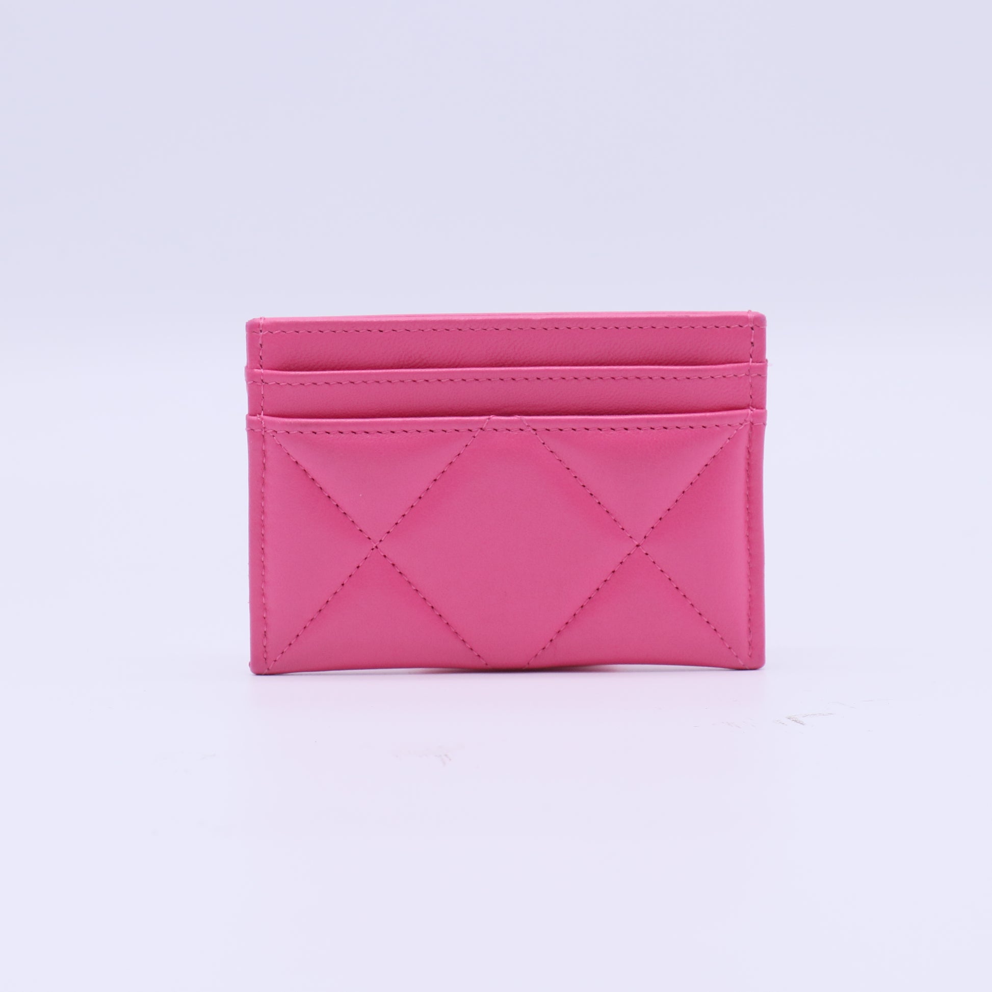 Chanel 19 Card Holder twins W21535