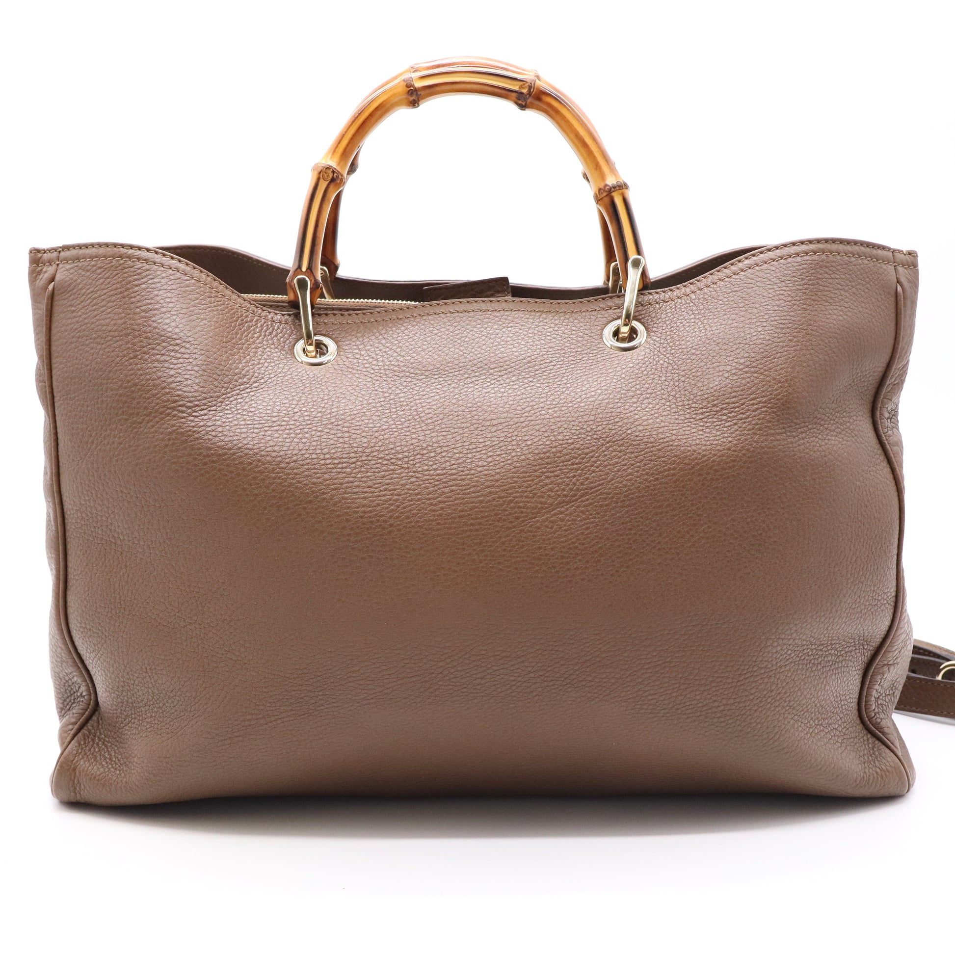 Gucci Bamboo Shopper Tote Leather Large