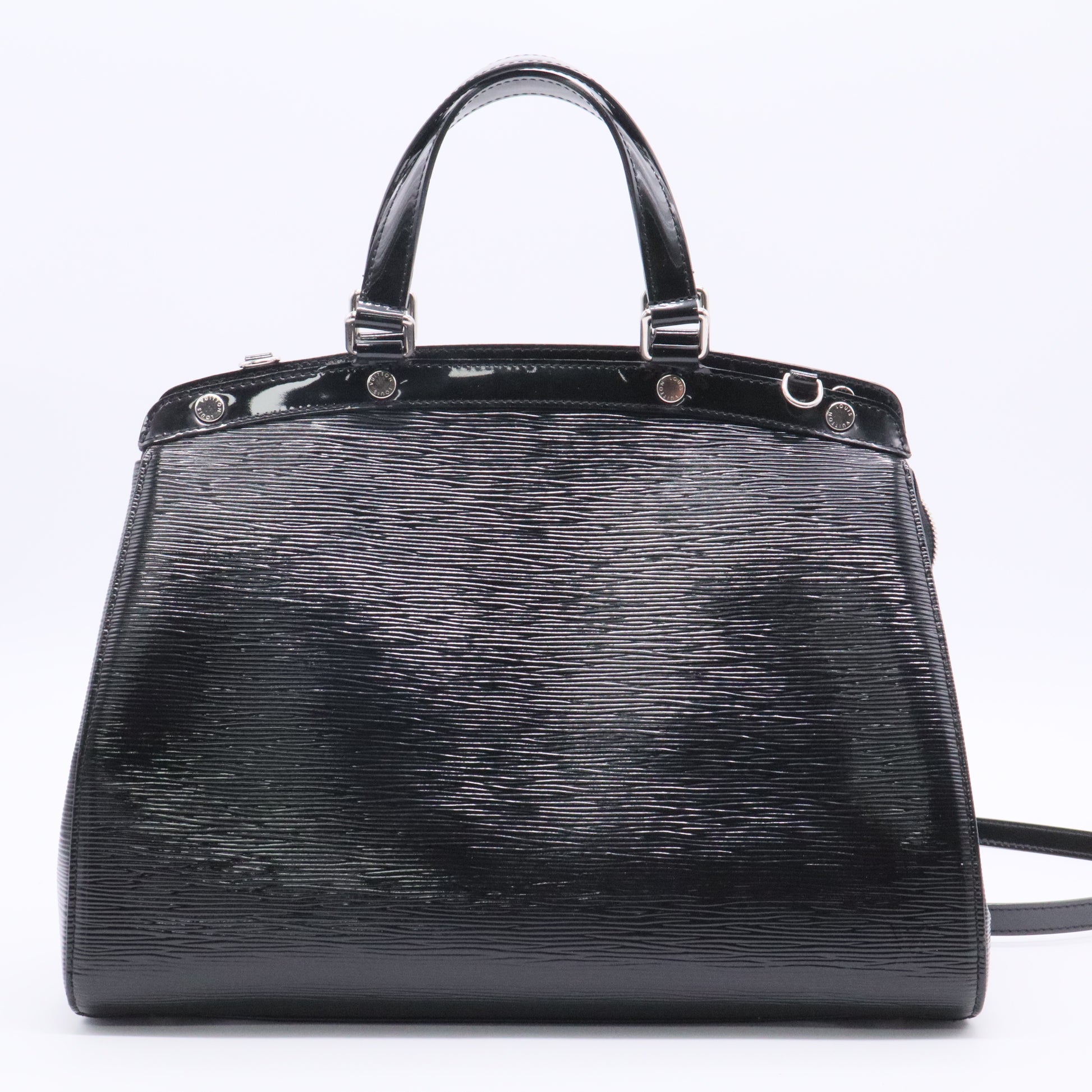 Black Electric Epi Leather Brea Bag twins