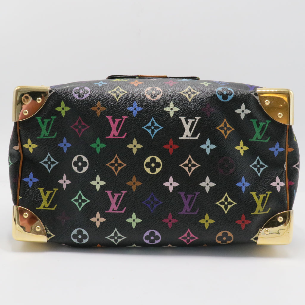 Louis Vuitton  Monogram Multicolor Speedy 30 Black