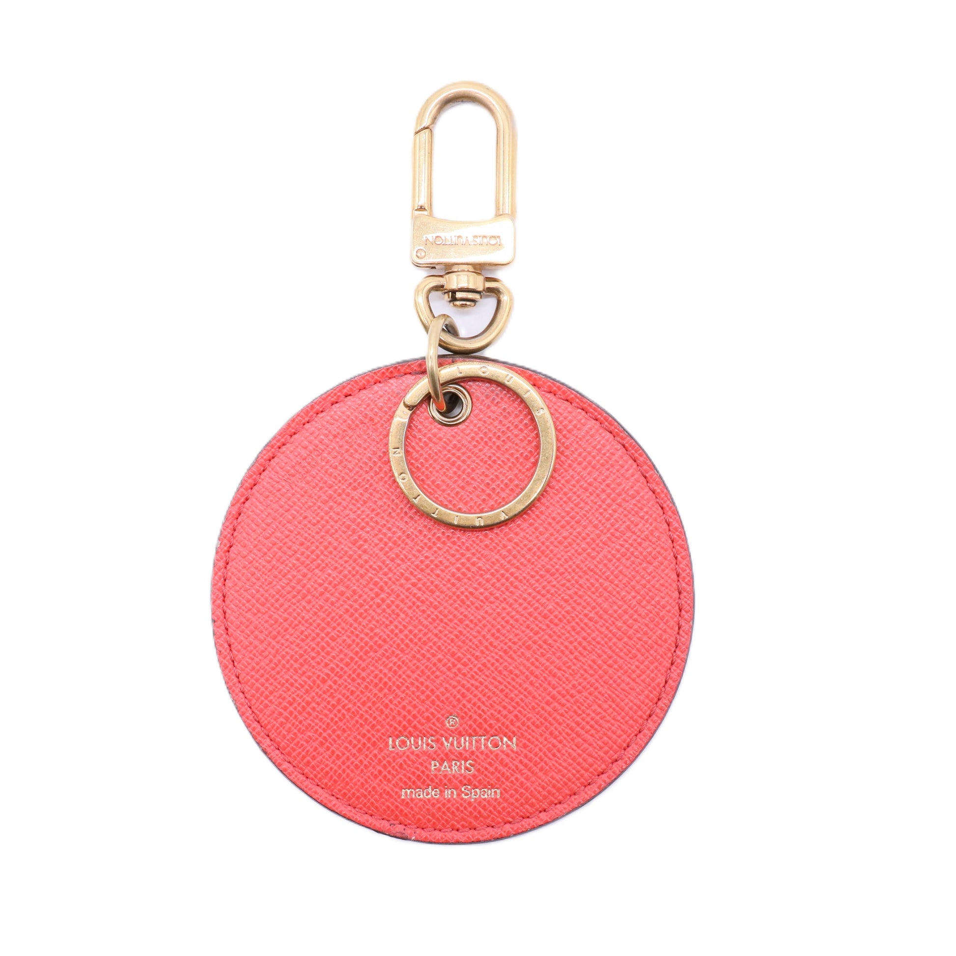 Damier Canvas Illustre Travel Key Holder and Bag Charm