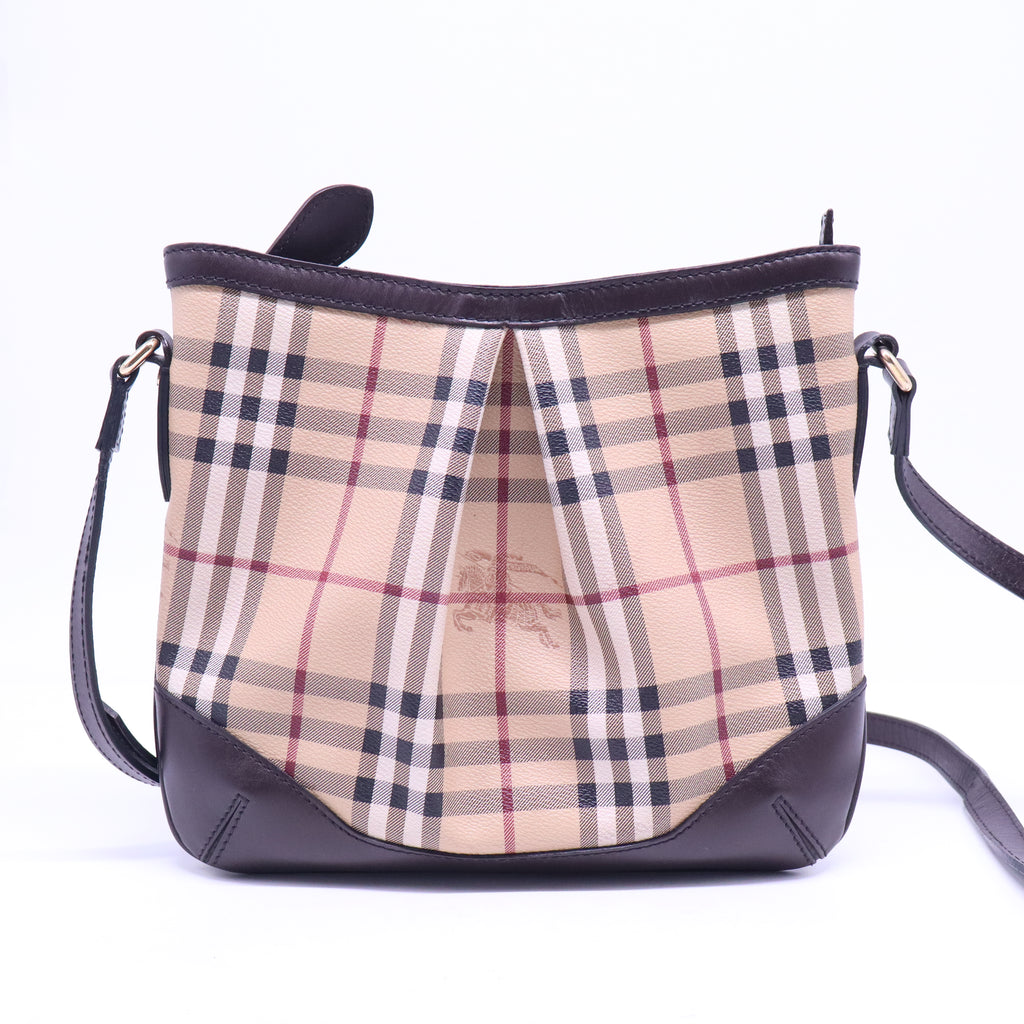 Hartham Crossbody Bag Haymarket Coated Canvas Medium B20674