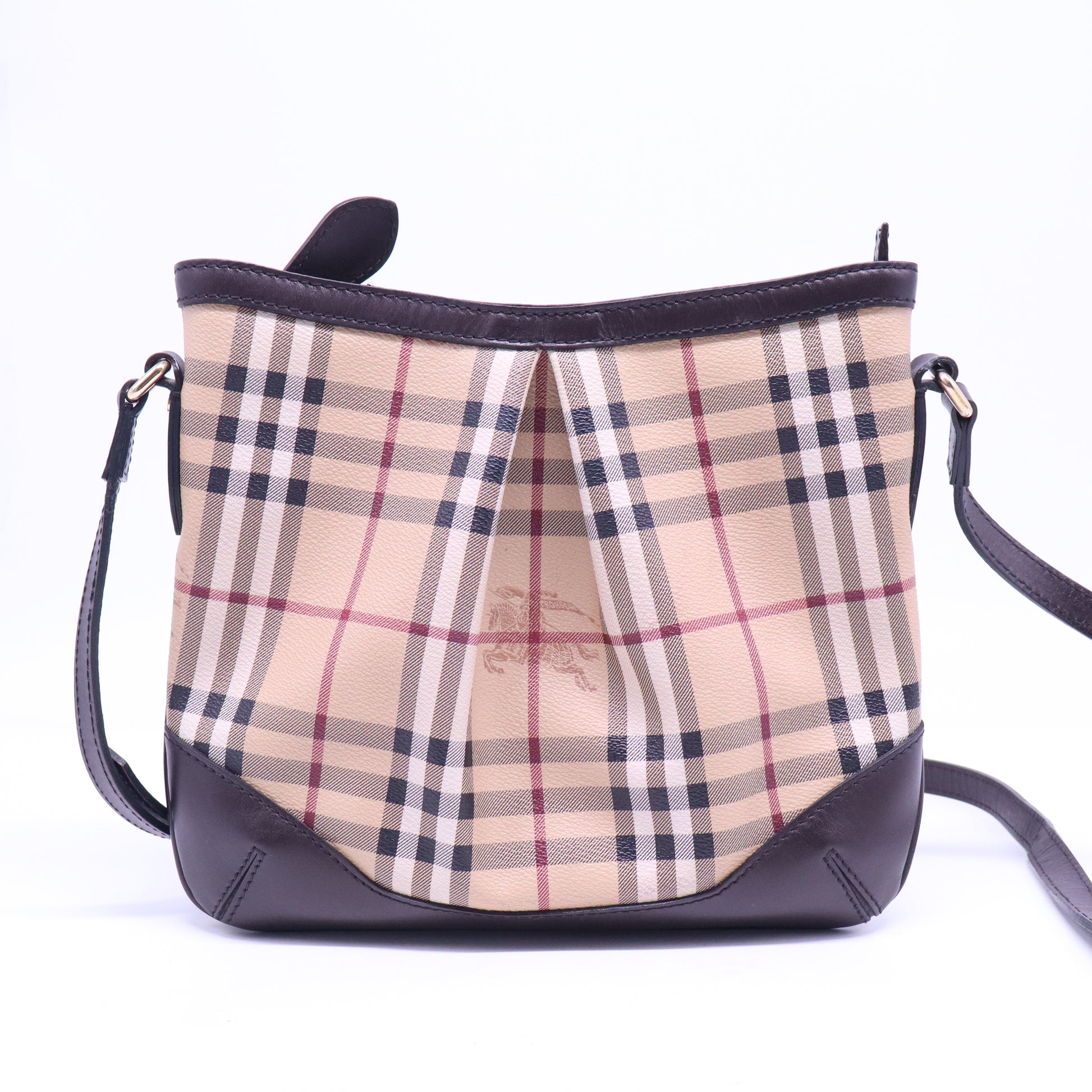 Hartham Crossbody Bag Haymarket Coated Canvas Medium B20674