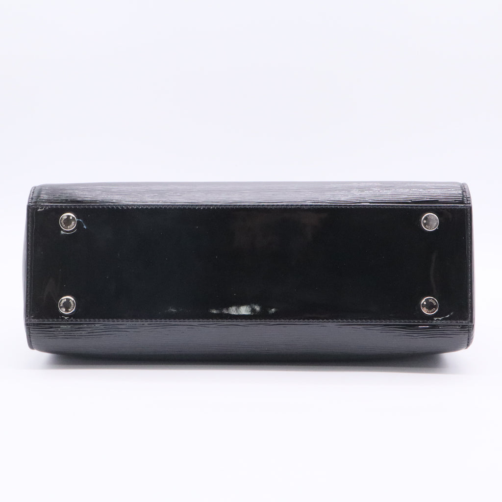 Black Electric Epi Leather Brea Bag twins