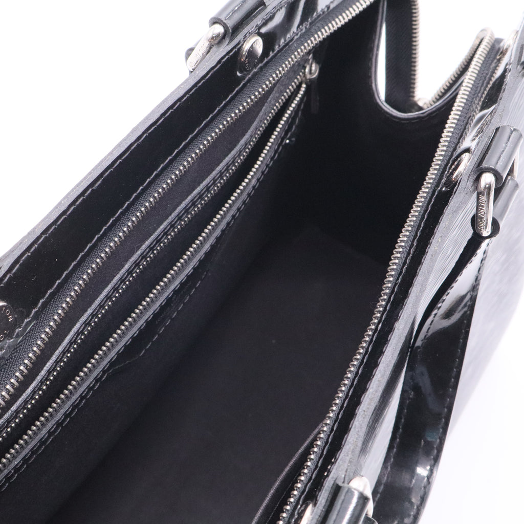 Black Electric Epi Leather Brea Bag twins