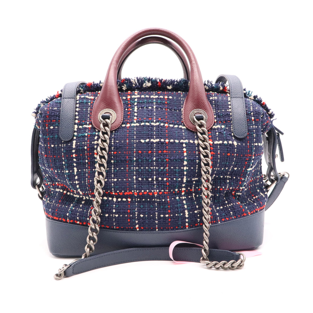 Crest Trip Tweed Bowling Bag twins