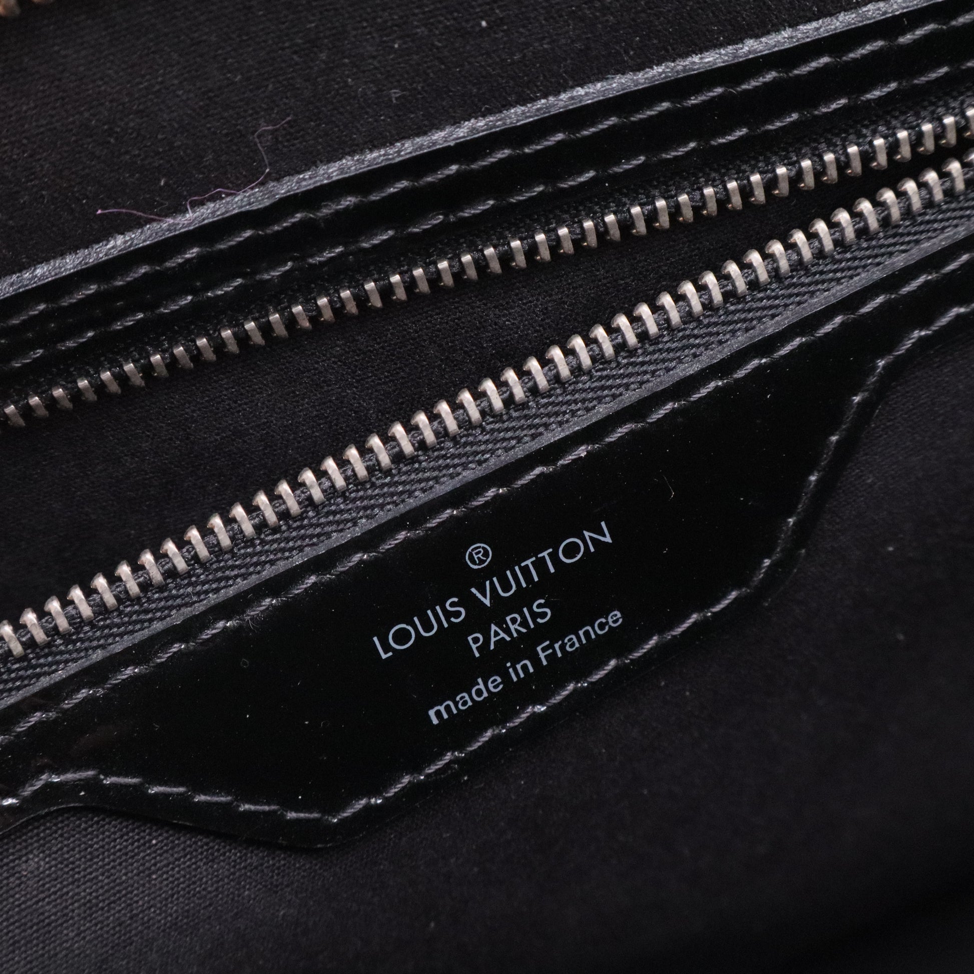 Black Electric Epi Leather Brea Bag twins