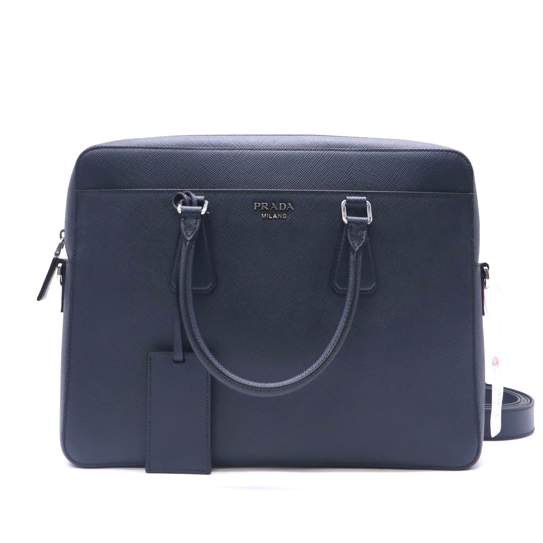 Prada Baltico Saffiano Leather Travel Briefcase Bag twins LDJ5835