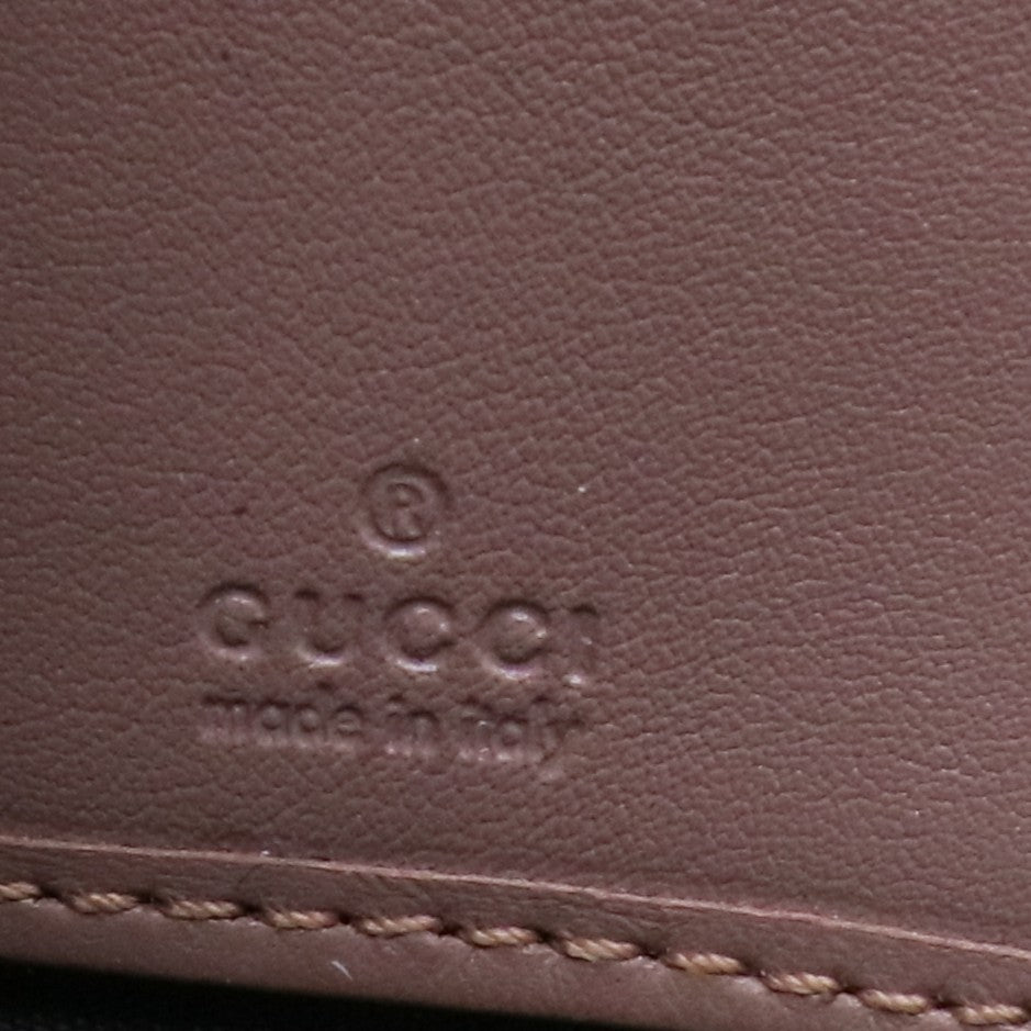 GG Marmont Wallet Zip Around Matelasse Dusty Pink