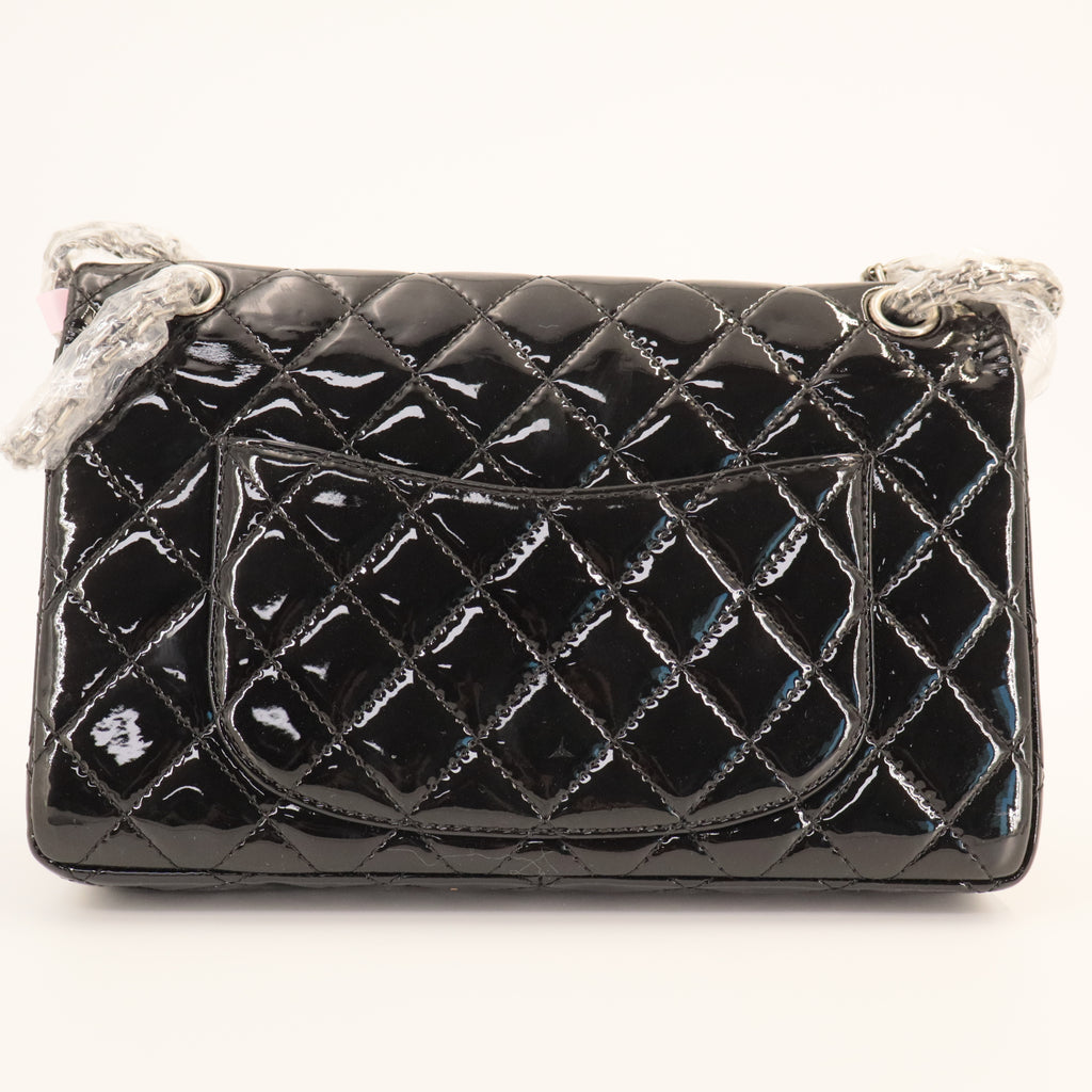 Chanel Reissue 2.55 Patent Leather Flap Bag twins