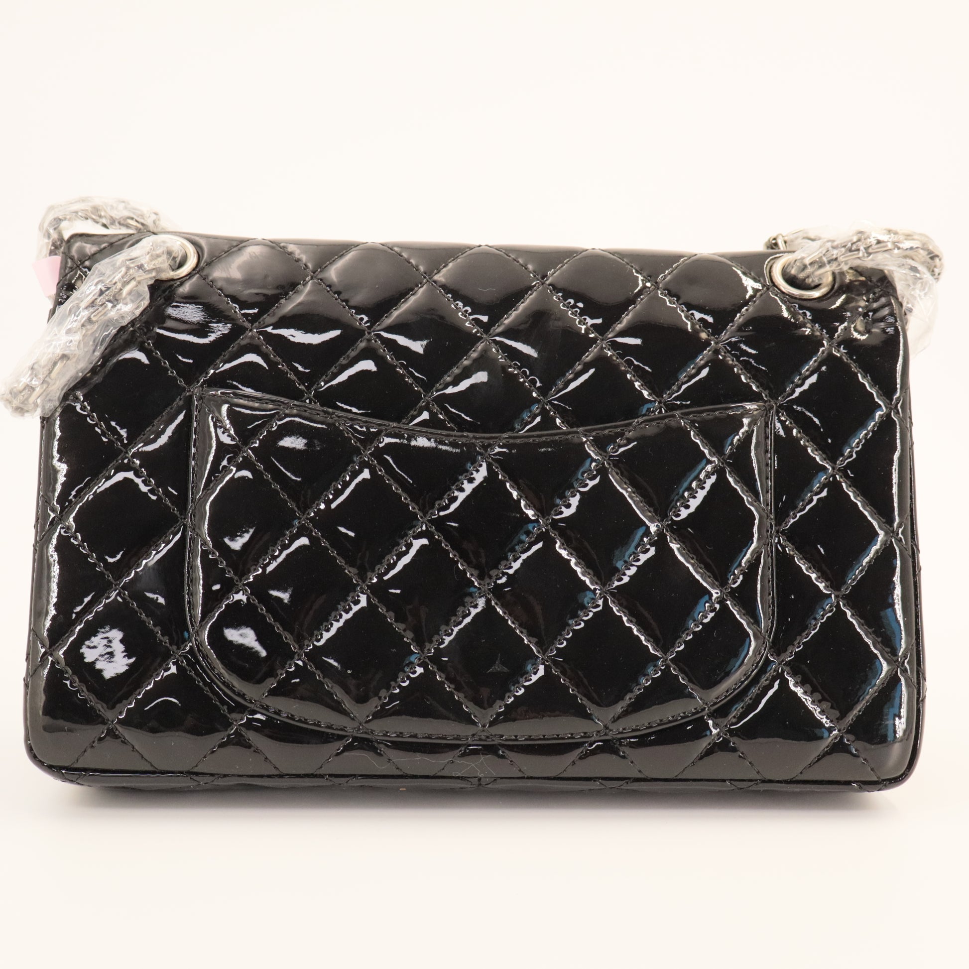 Chanel Reissue 2.55 Patent Leather Flap Bag twins