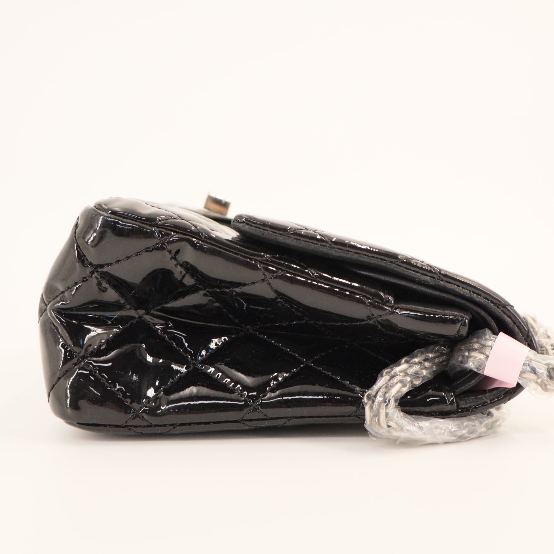 Chanel Reissue 2.55 Patent Leather Flap Bag twins