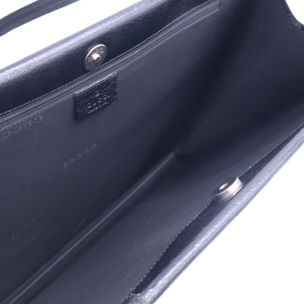 Gucci Grained Leather Top Handle Tote Bag twins LDJ5811