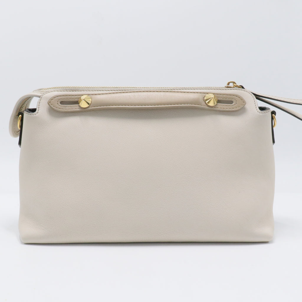 Monster By The Way Satchel Studded Leather Small
