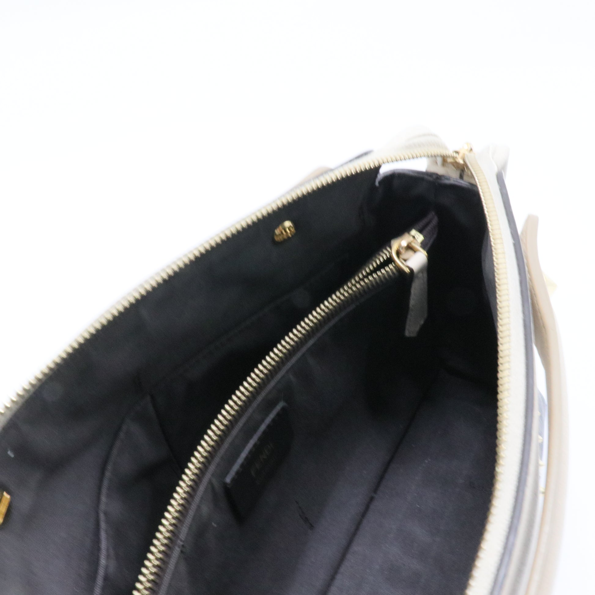 Monster By The Way Satchel Studded Leather Small