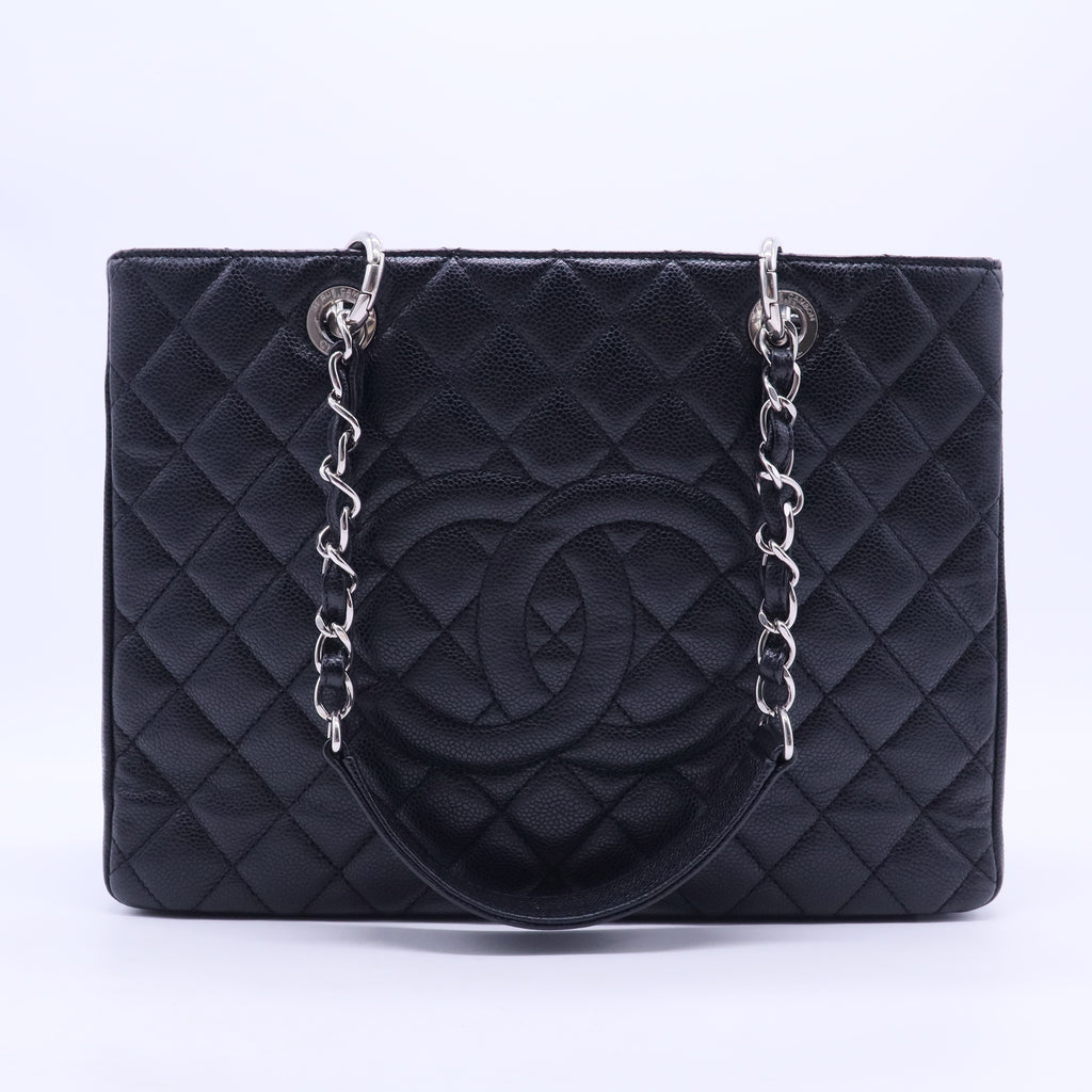 Grand Shopping Tote Quilted Calfskin B20188