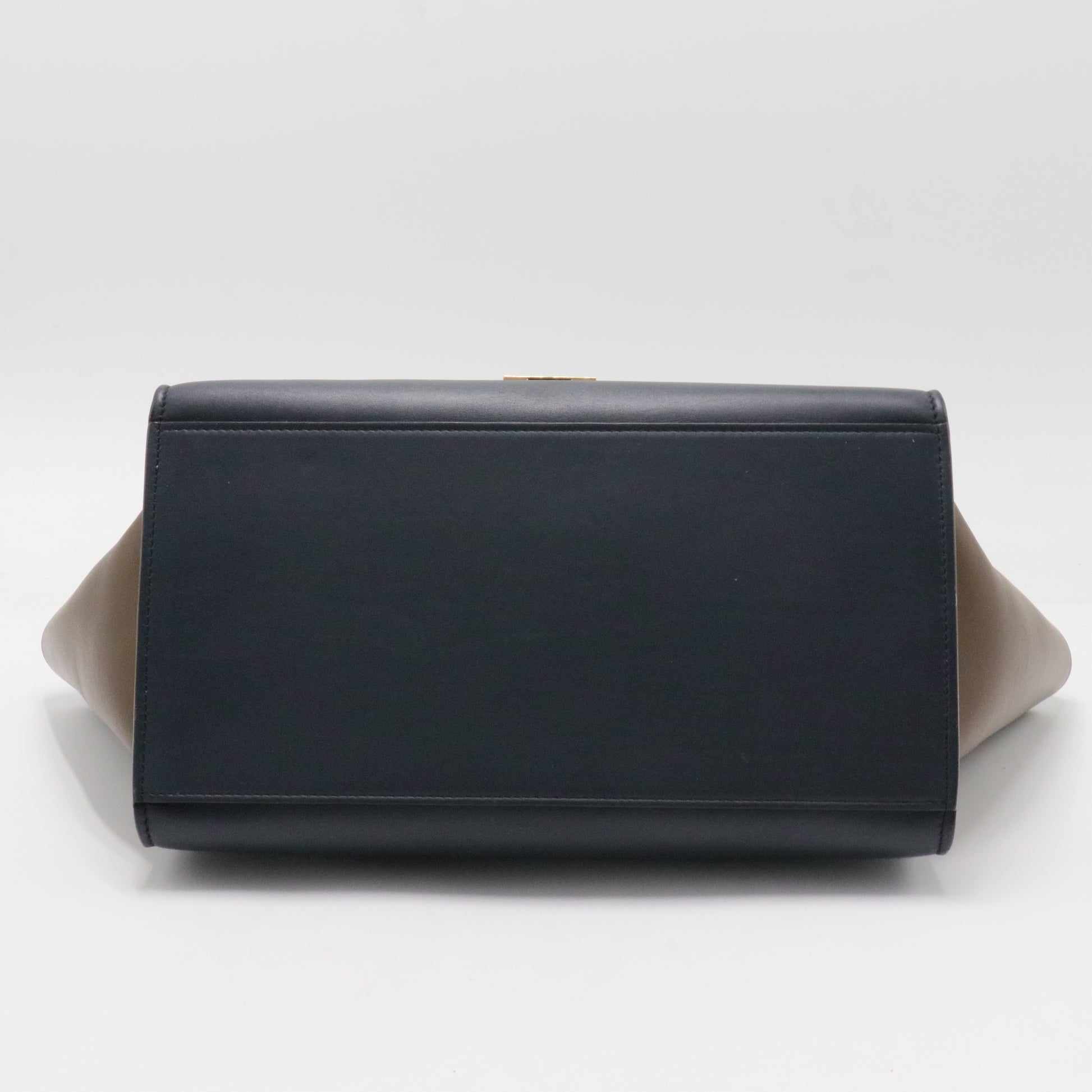 Tricolor Trapeze Bag Leather Small