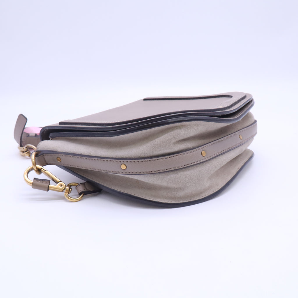 Chloé Small Nile Bracelet Bag in Motty Grey twins LDJ5795