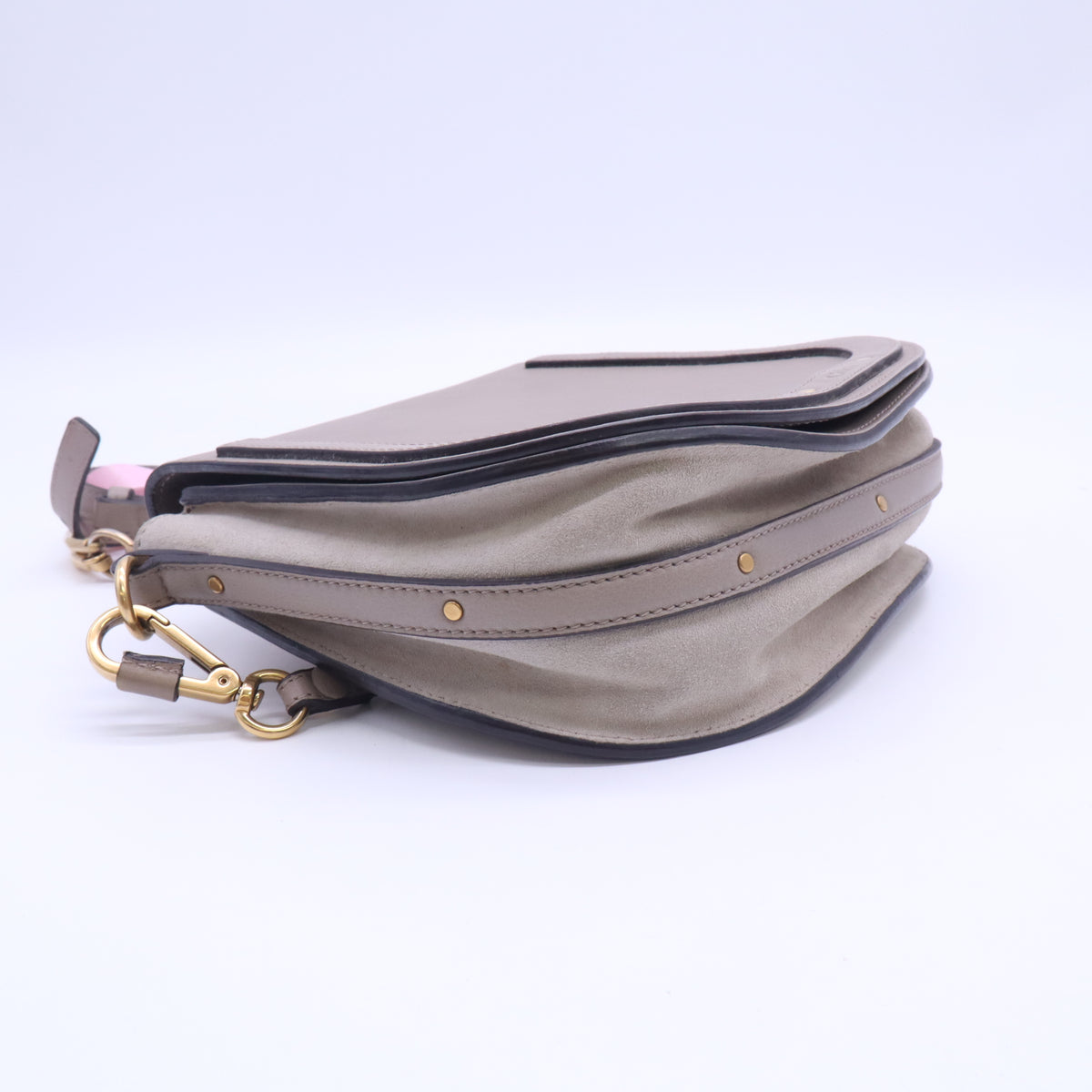 Chloé Small Nile Bracelet Bag in Motty Grey twins LDJ5795