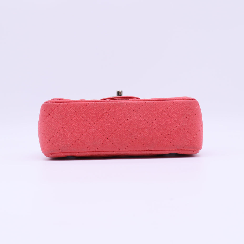 Chanel Quilted Caviar Mini Flap Bag B22118