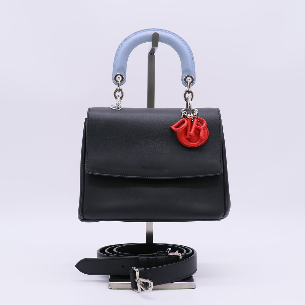 Christian Dior Smooth Calfskin Tri-Color Mini Be Dior Flap Bag twins LDZ1004