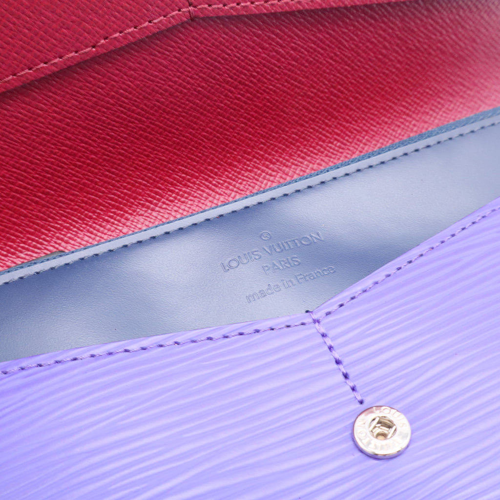 Epi Leather Flore Long Wallet