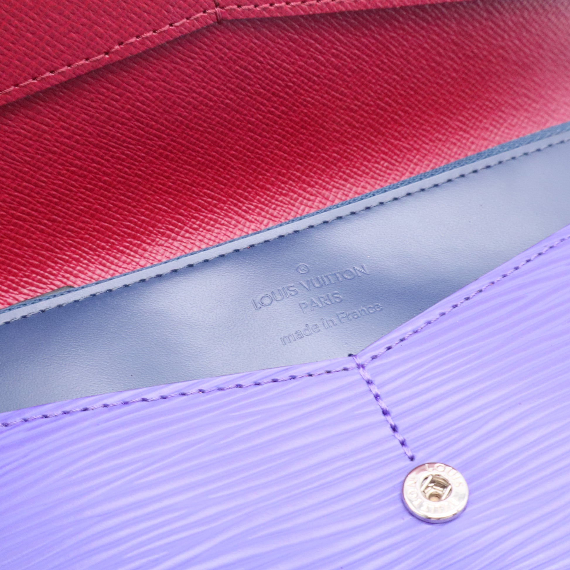 Epi Leather Flore Long Wallet