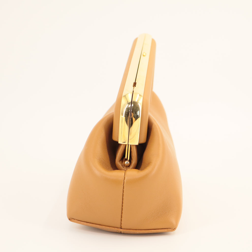 Fendi Shiny Nappa Small Fendi First Caramello twins