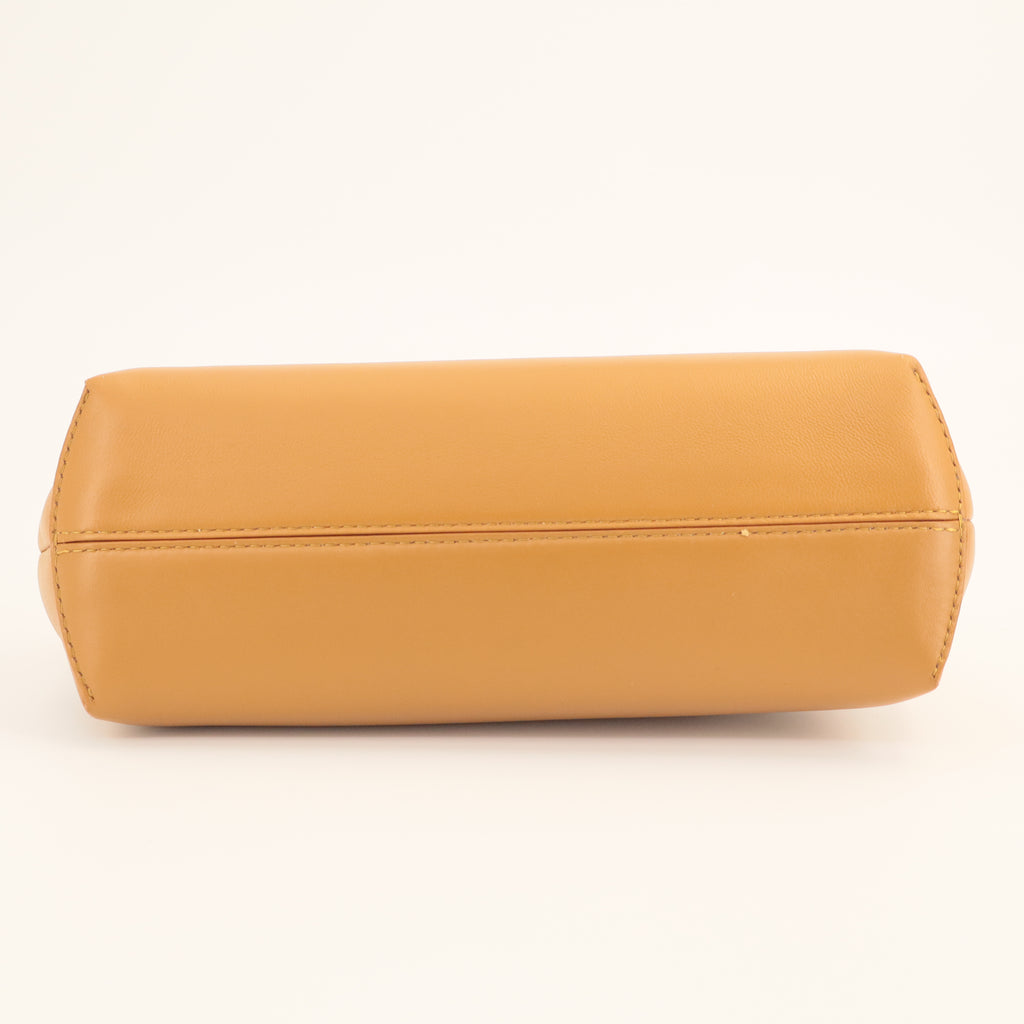 Fendi Shiny Nappa Small Fendi First Caramello twins