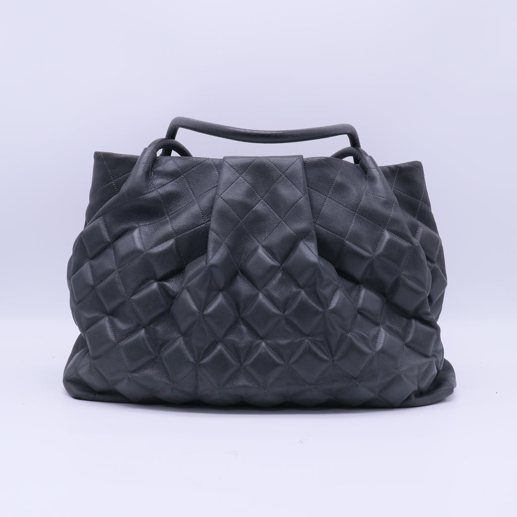 Sloane Square Tote 3D Quilted Calfskin Twins B22316