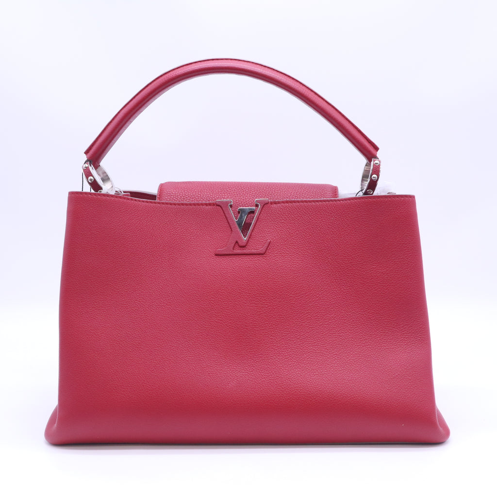 Louis Vuitton Taurillon Leather Capucines MM twins LDJ5817