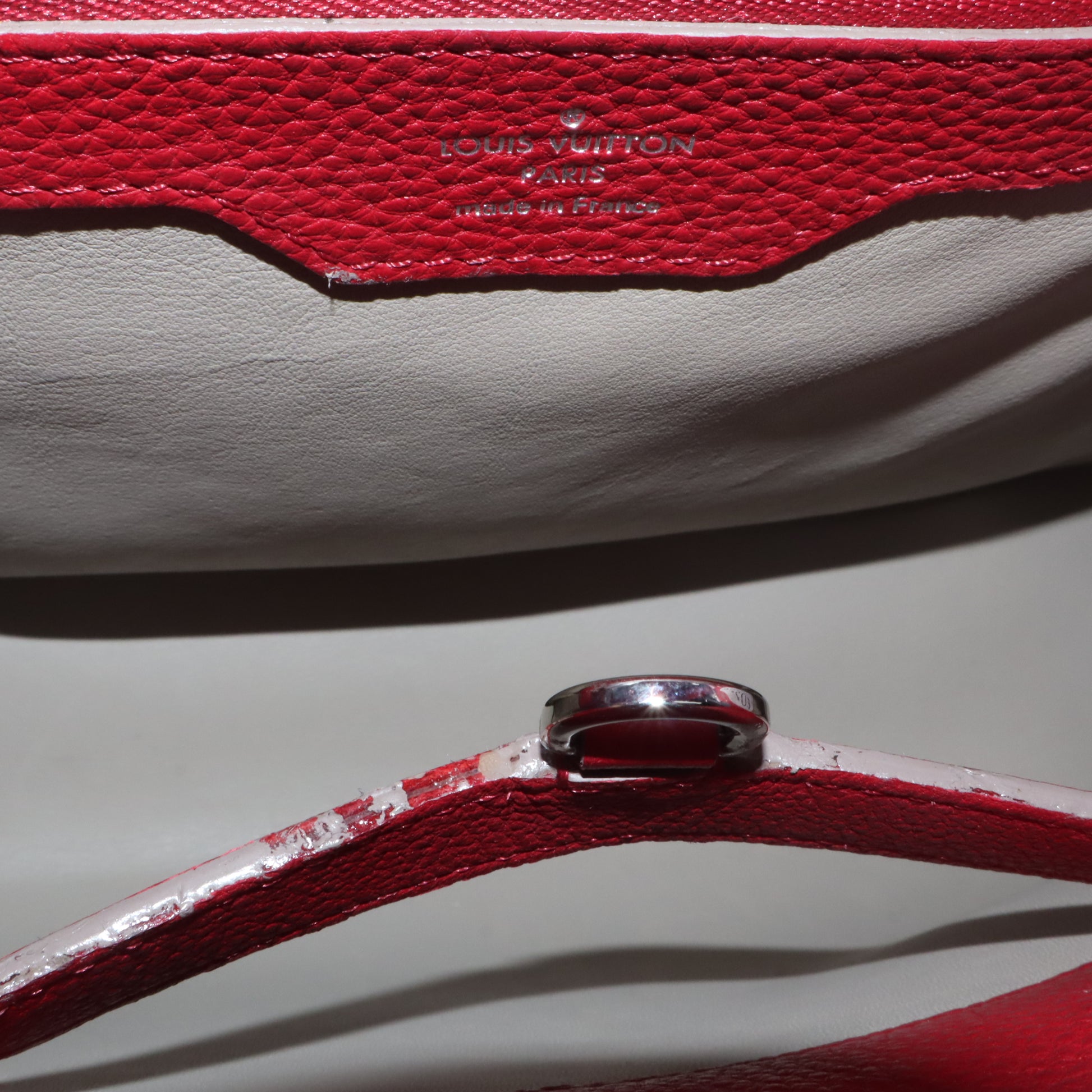 Louis Vuitton Taurillon Leather Capucines MM twins LDJ5817