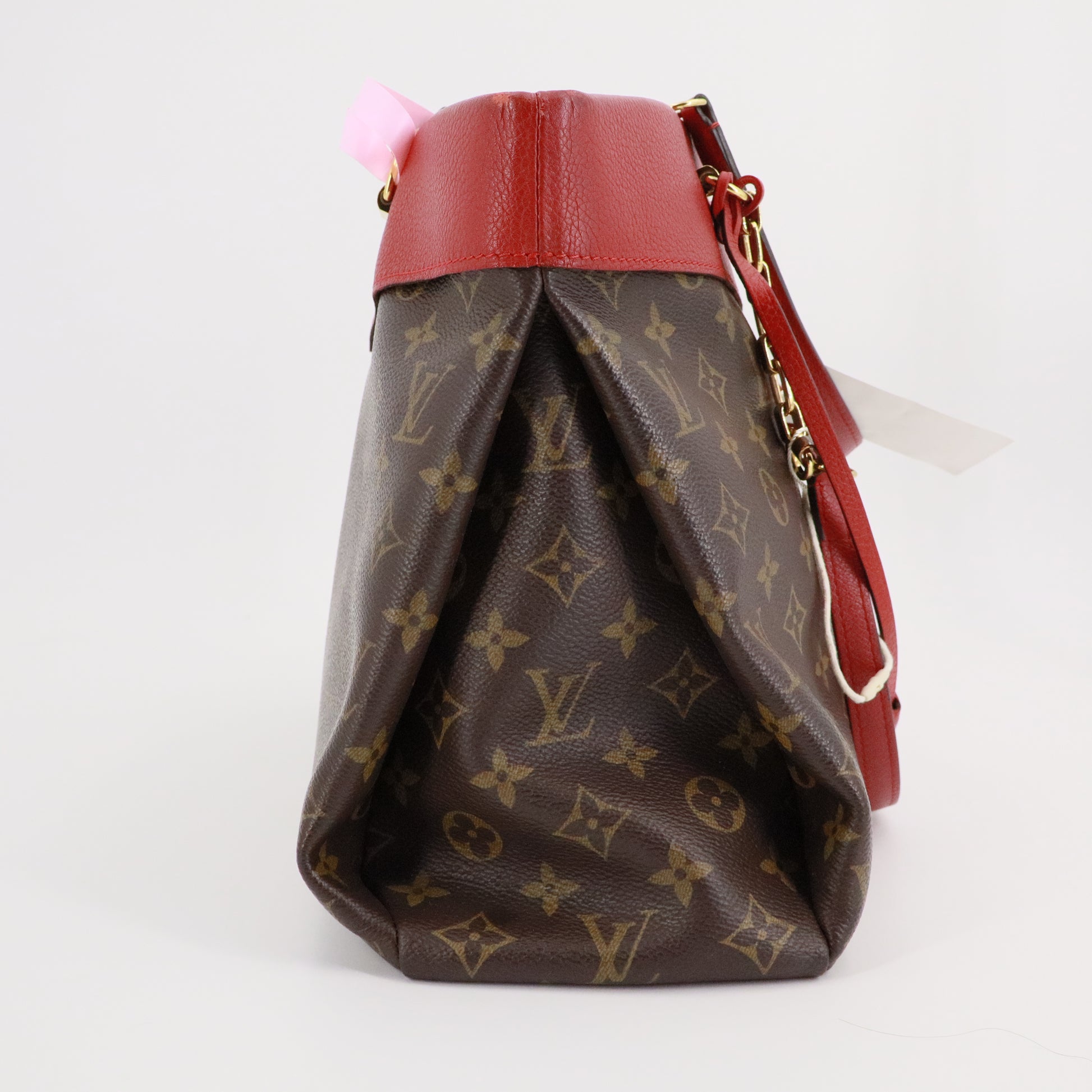 Louis Vuitton Pallas Shopper Monogram Canvas and Calfskin twins