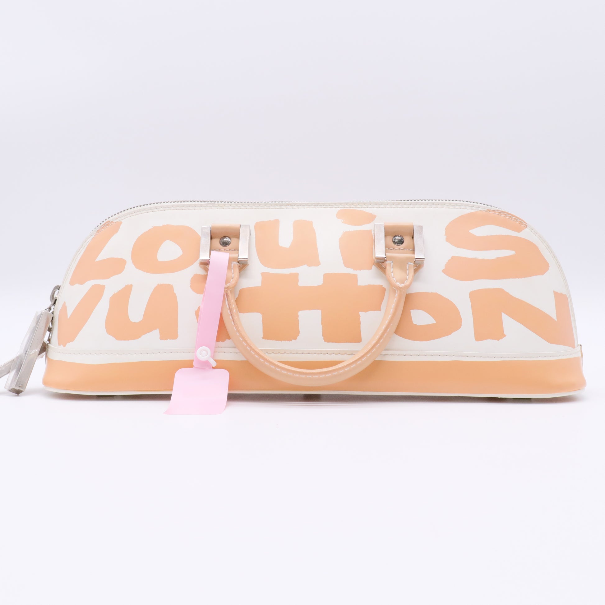 Alma Handbag Limited Edition Graffiti Leather Horizontal Twins