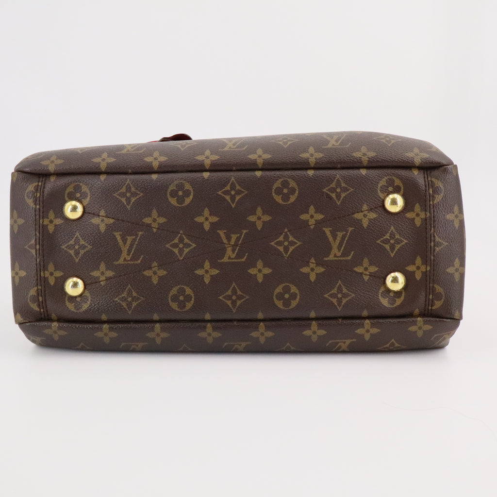Louis Vuitton Pallas Shopper Monogram Canvas and Calfskin twins
