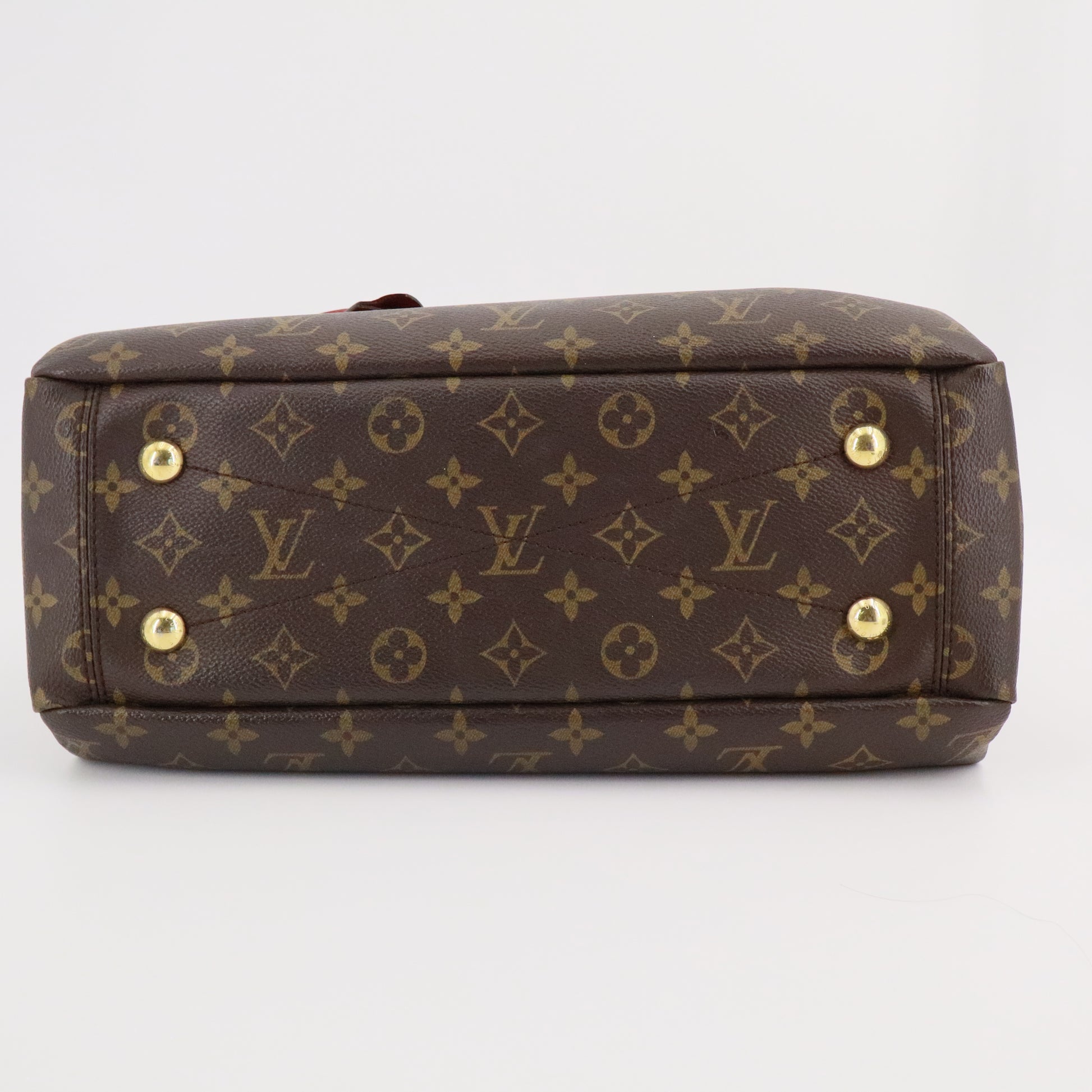 Louis Vuitton Pallas Shopper Monogram Canvas and Calfskin twins
