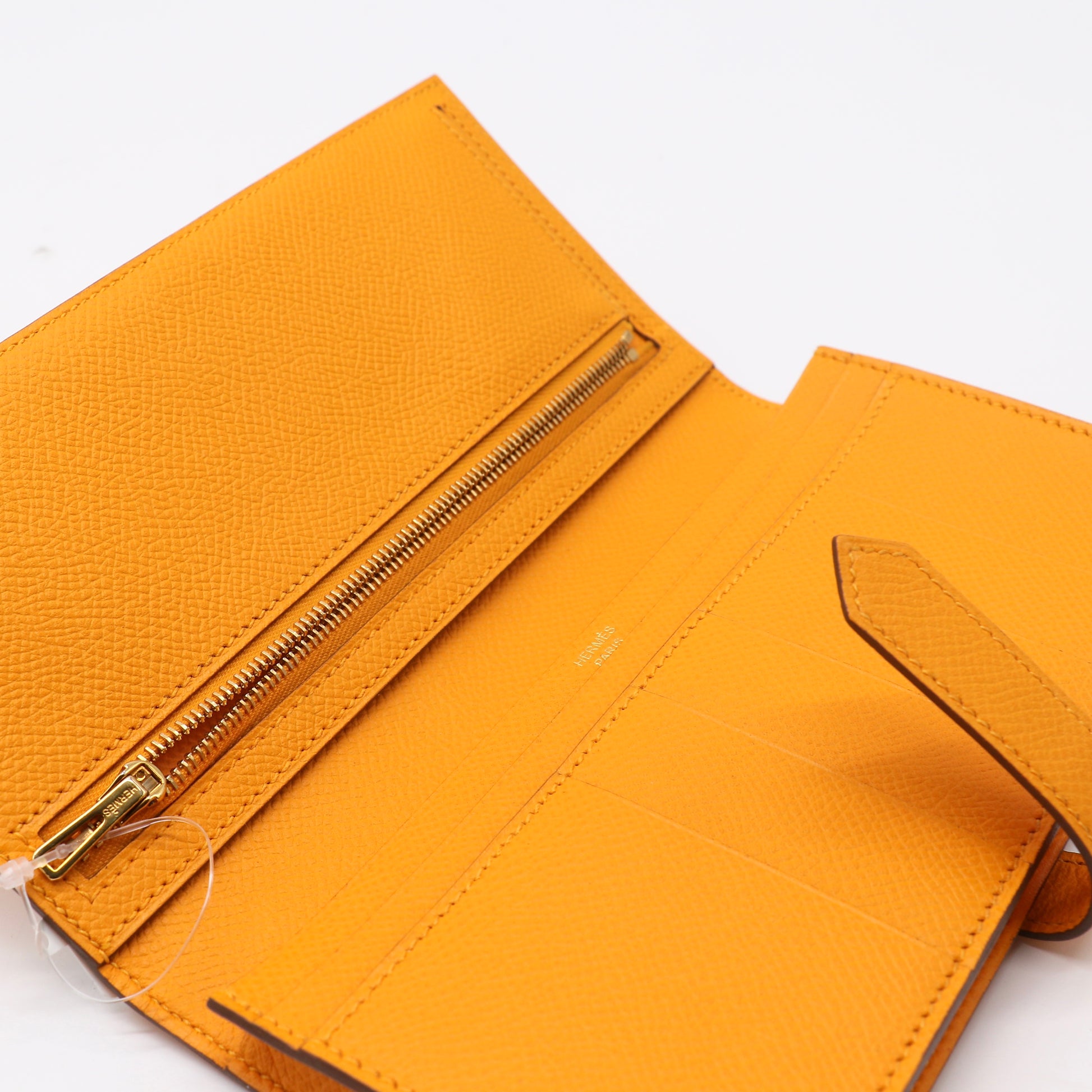 Hermes Chèvre Mysore Bearn Gusset Wallet Twins LDJ5033