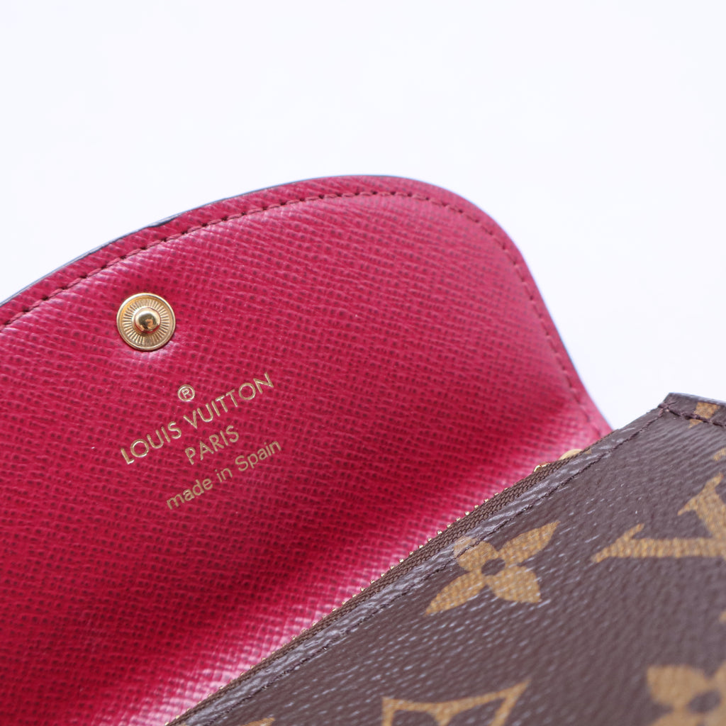 Monogram Rosalie Coin Purse Fuchsia W20400