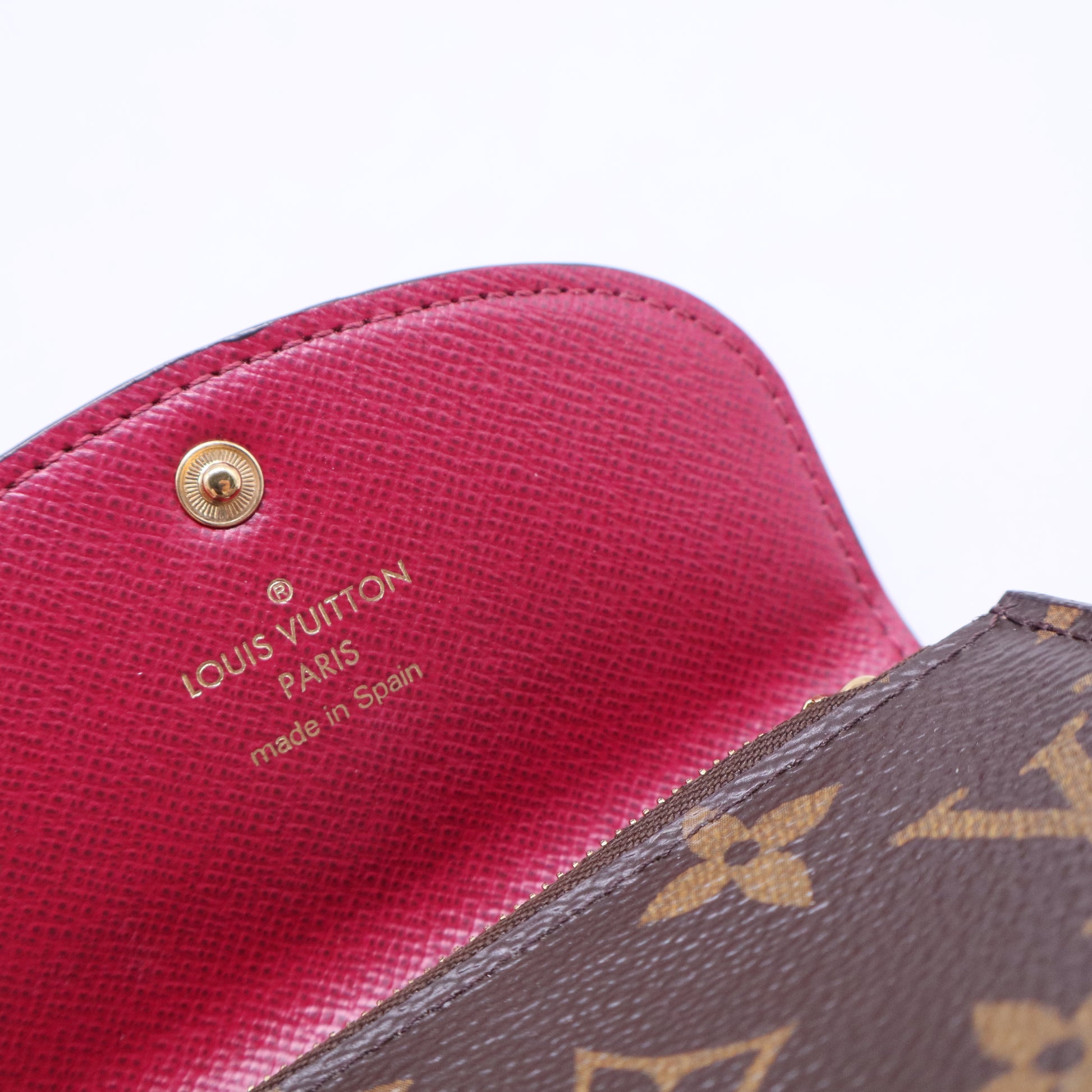 Monogram Rosalie Coin Purse Fuchsia W20400