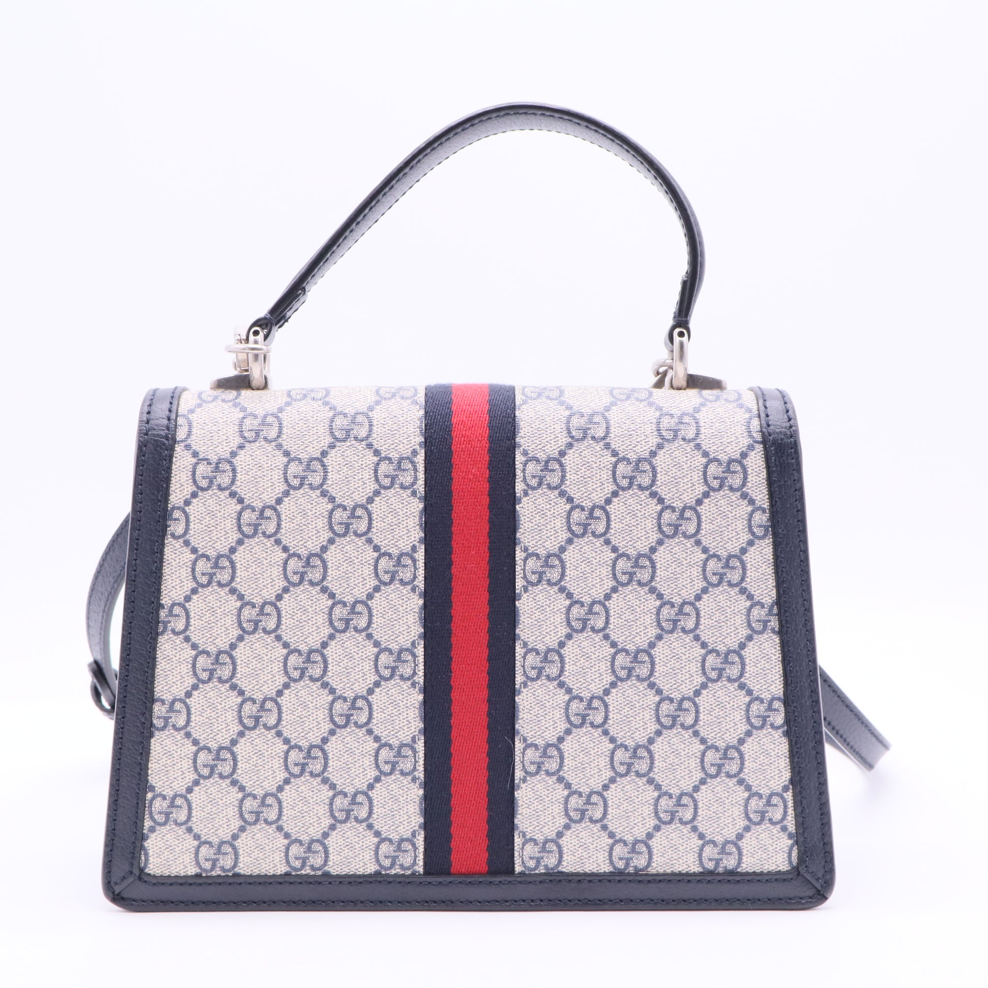 Ophidia Flap Top Handle cloth handbag