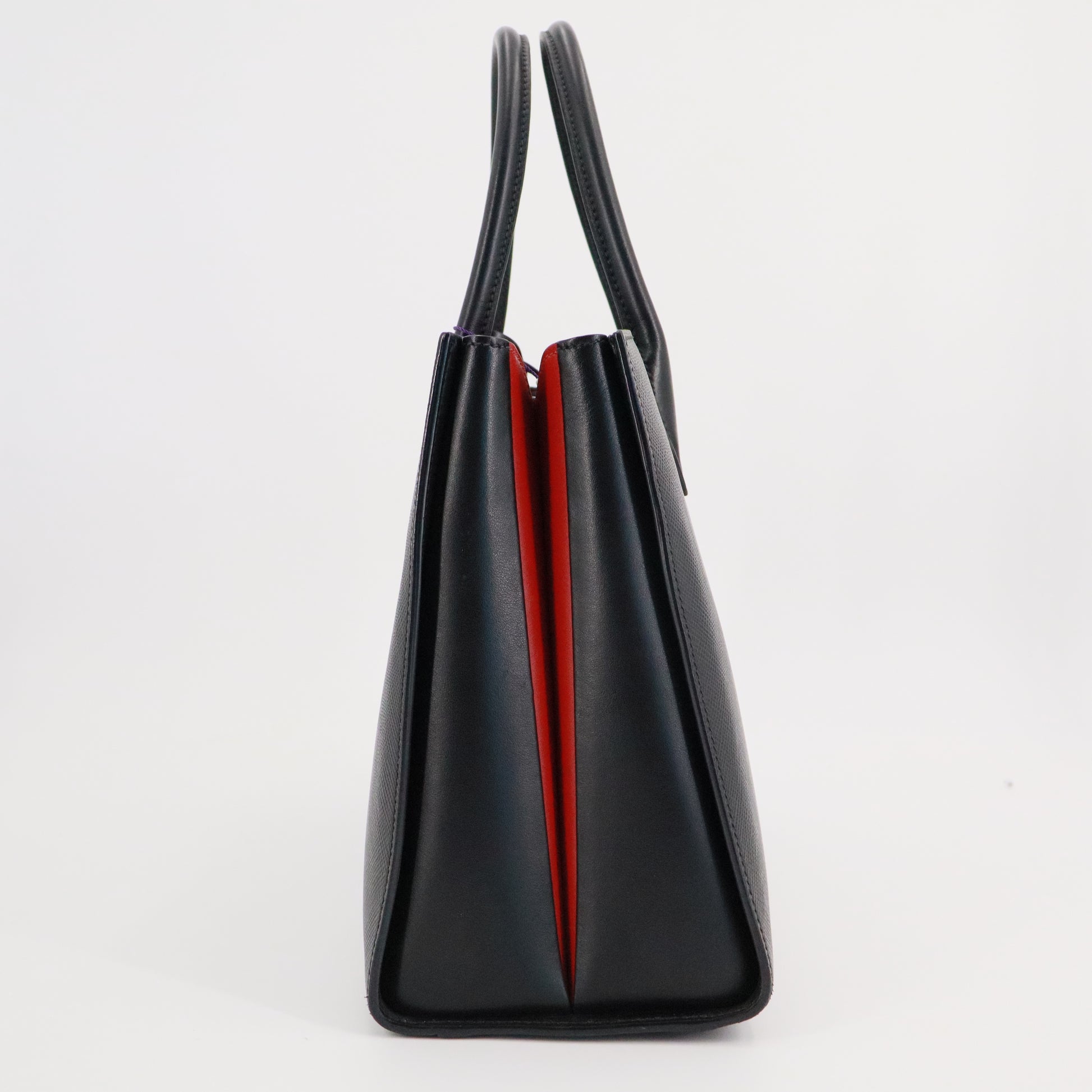 Prada Bibliotheque Tote Saffiano with City Calf Large Twins