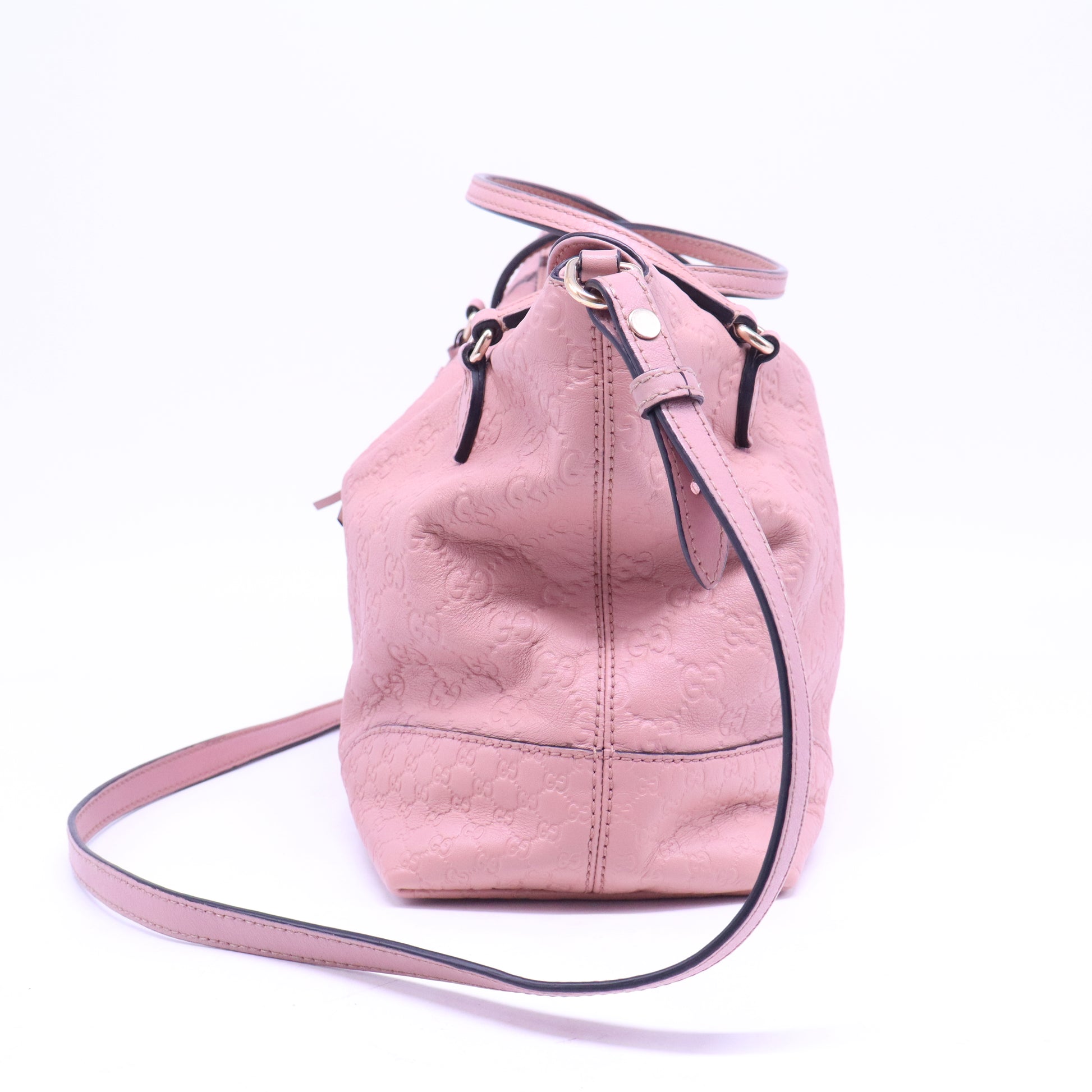 Bree Convertible Top Handle Bag Guccissima Leather Medium B20977