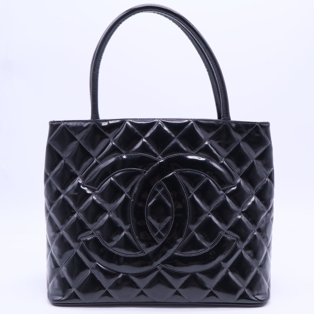 Medallion Tote Pattern Leather
