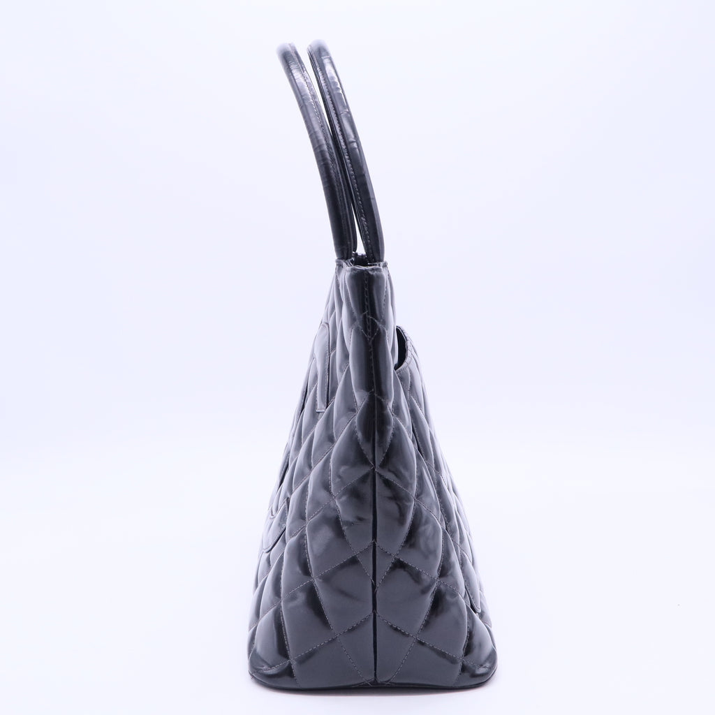 Medallion Tote Pattern Leather