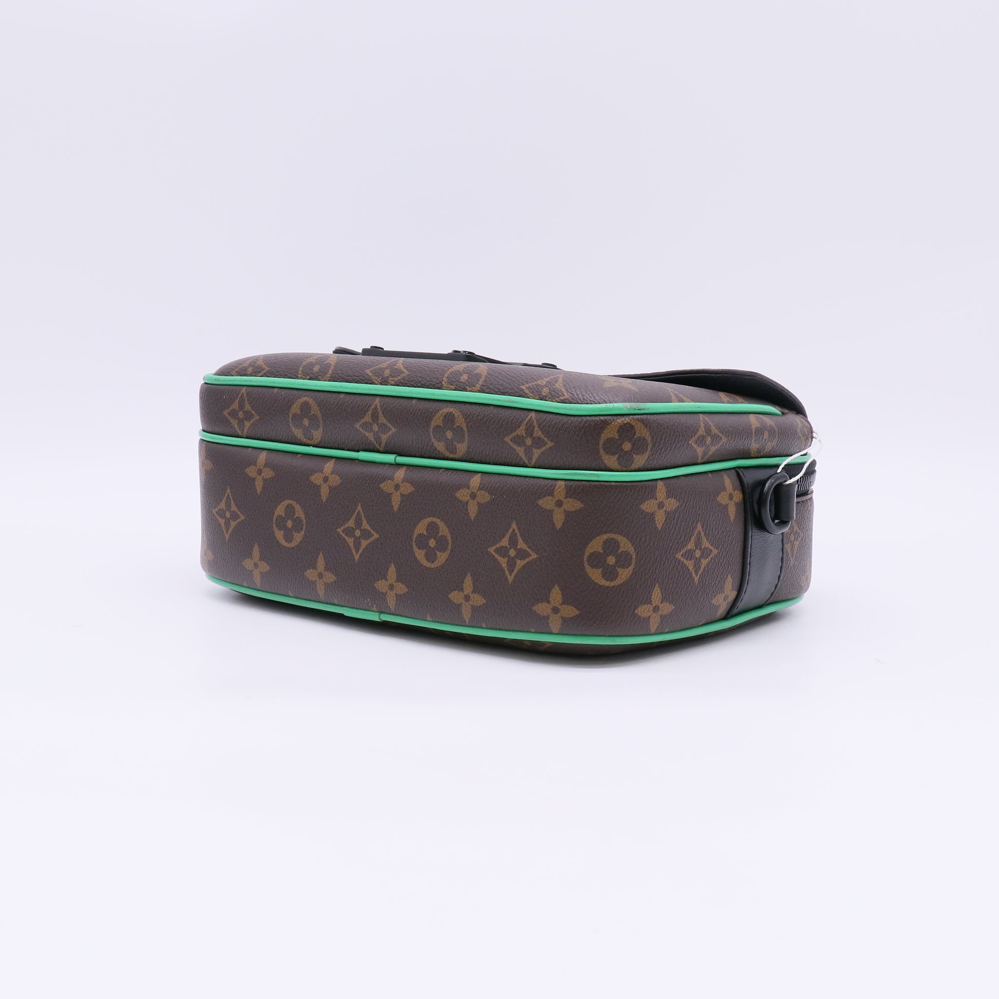 Louis Vuitton Monogram Macassar S Lock Messenger twins LDZ982